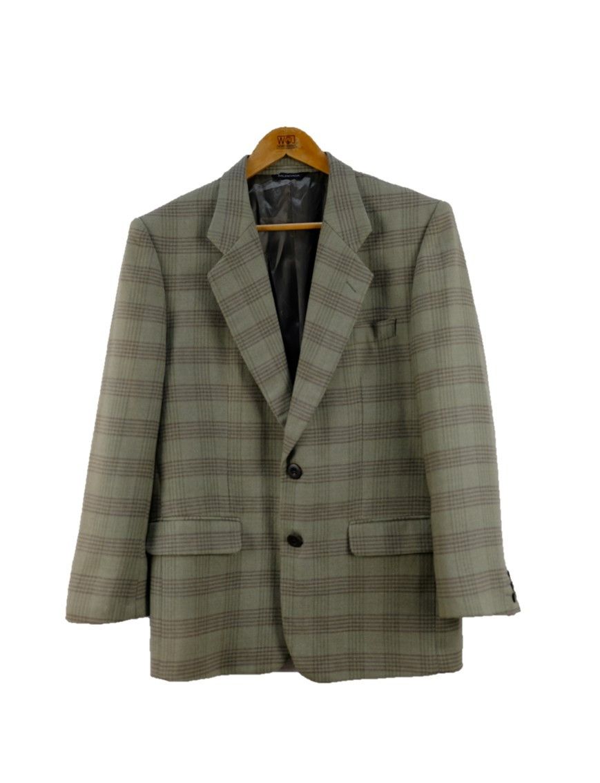 Balenciaga Paris Pour Homme Lambswool Coat Jacket