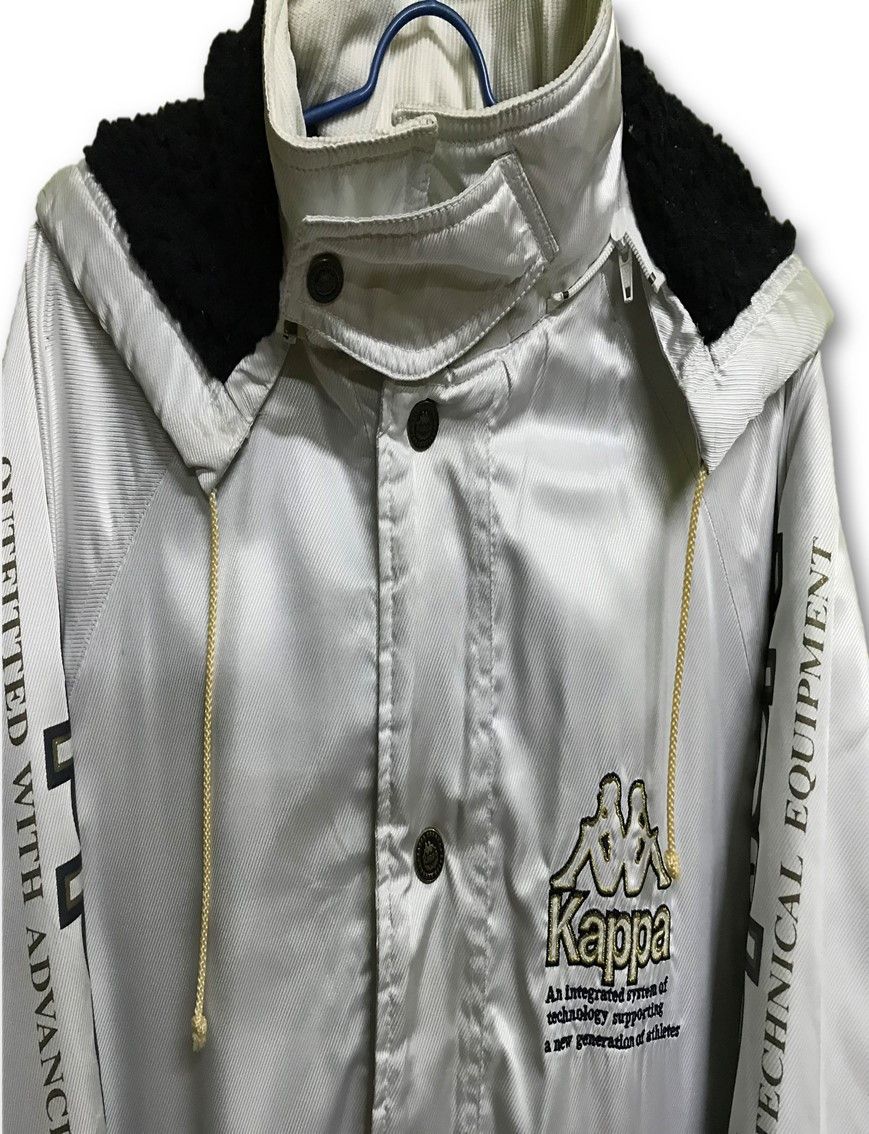 Kappa Vintage KAPPA Long Jacket Hoodies Parka Jacket Size US L / EU 52-54 / 3 - 4 Thumbnail