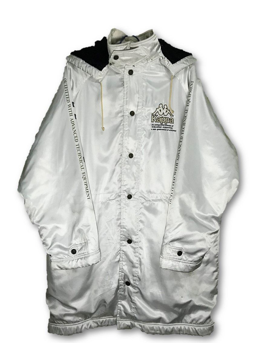 Kappa Vintage KAPPA Long Jacket Hoodies Parka Jacket Size US L / EU 52-54 / 3 - 2 Thumbnail