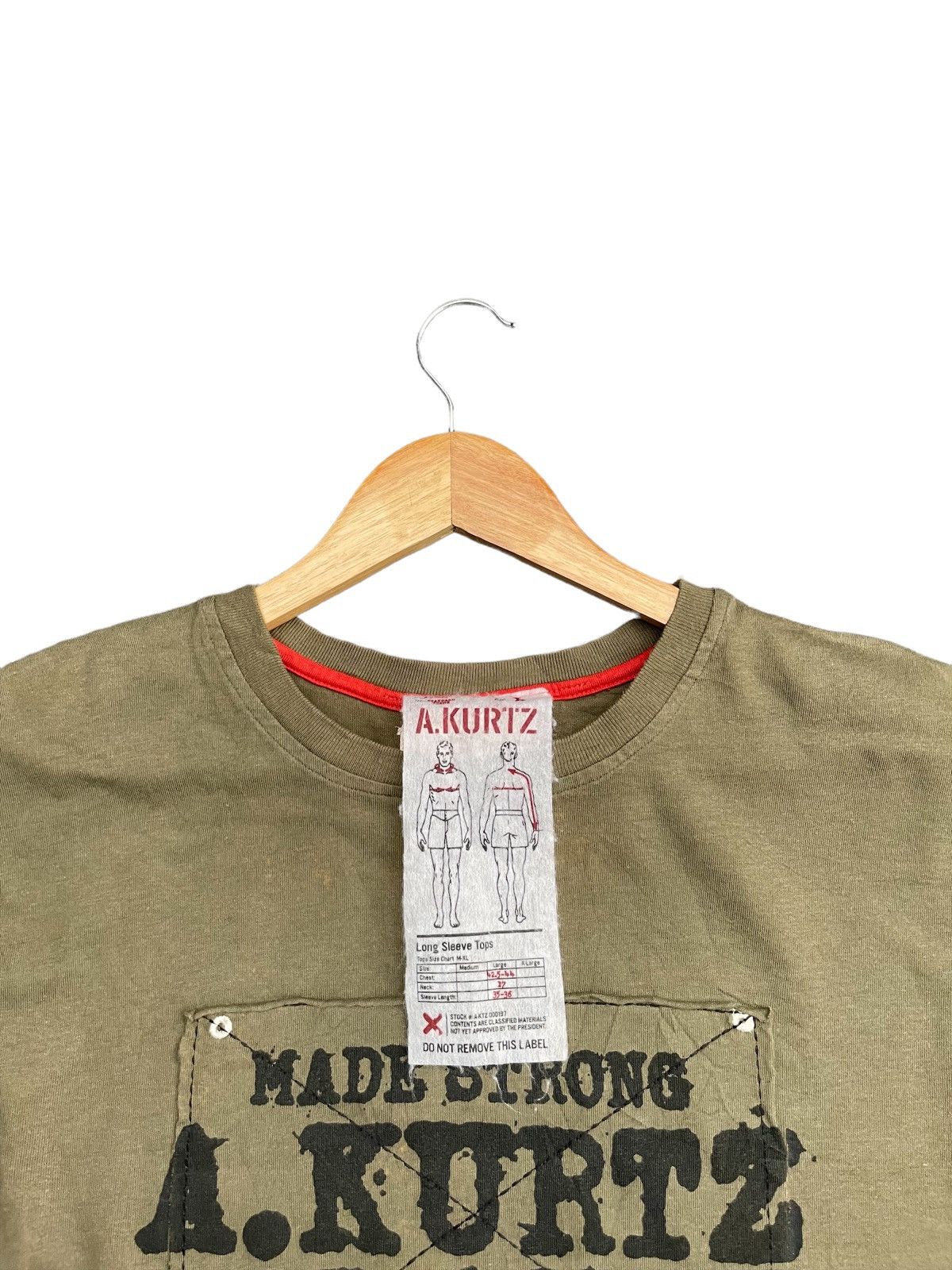 A. Kurtz A.Kurtz Brand Tshirt Size US L / EU 52-54 / 3 - 9 Thumbnail
