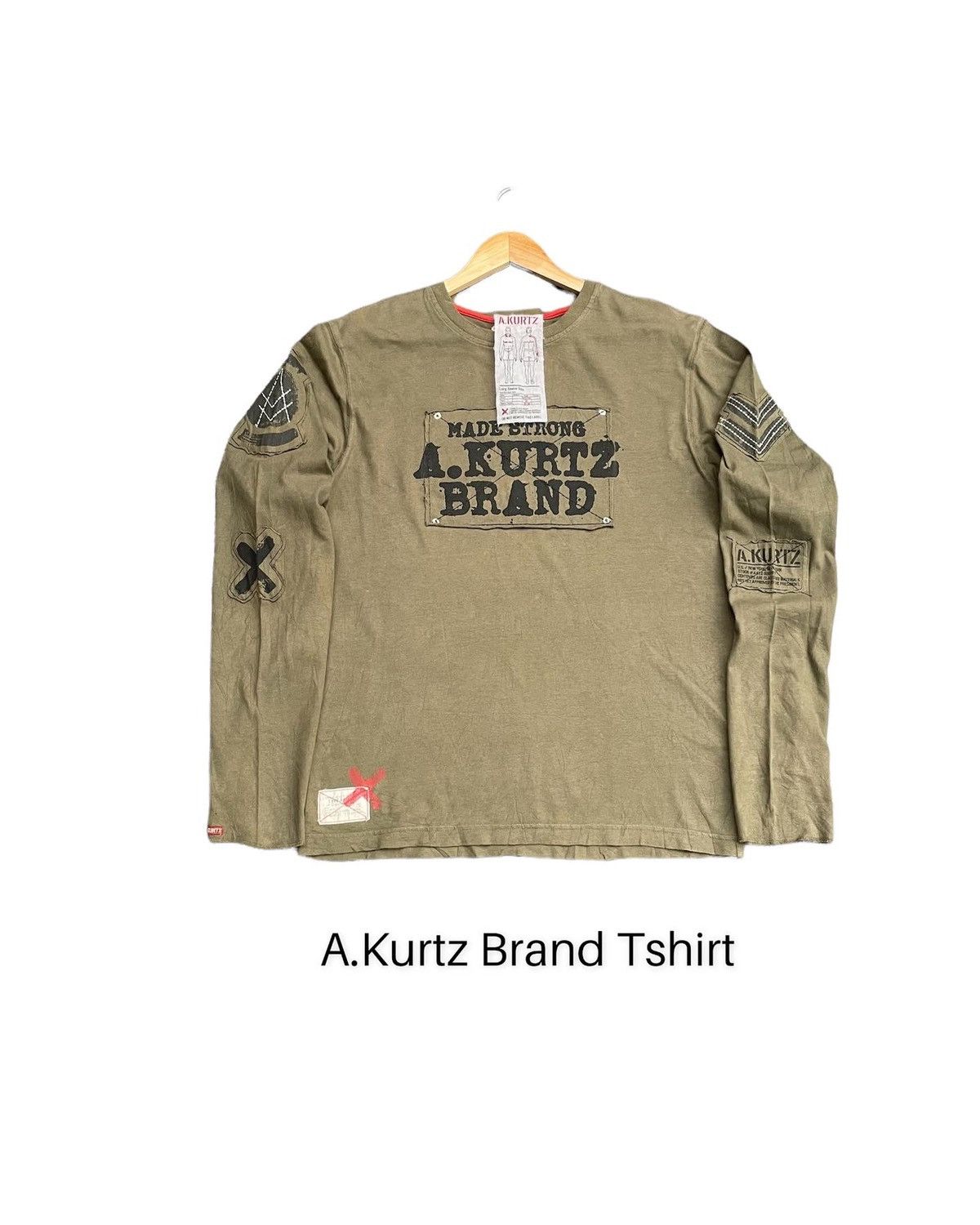 A. Kurtz A.Kurtz Brand Tshirt Size US L / EU 52-54 / 3 - 1 Thumbnail