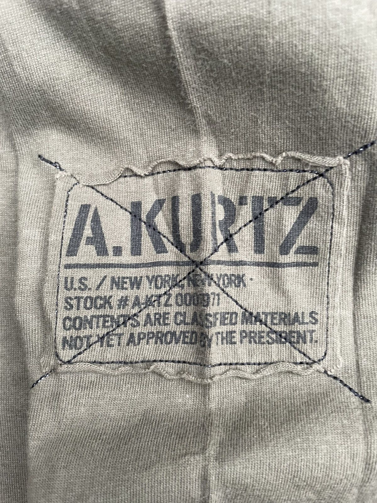 A. Kurtz A.Kurtz Brand Tshirt Size US L / EU 52-54 / 3 - 16 Thumbnail