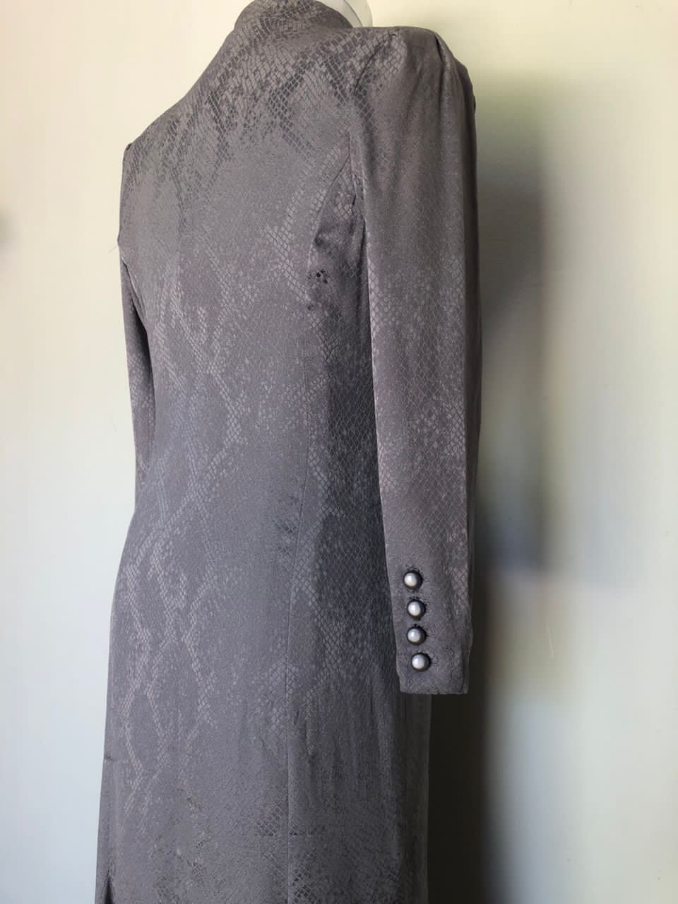 Other TRIACETATE CUPRA RAYON MAXI DRESS Size M / US 6-8 / IT 42-44 - 8 Thumbnail