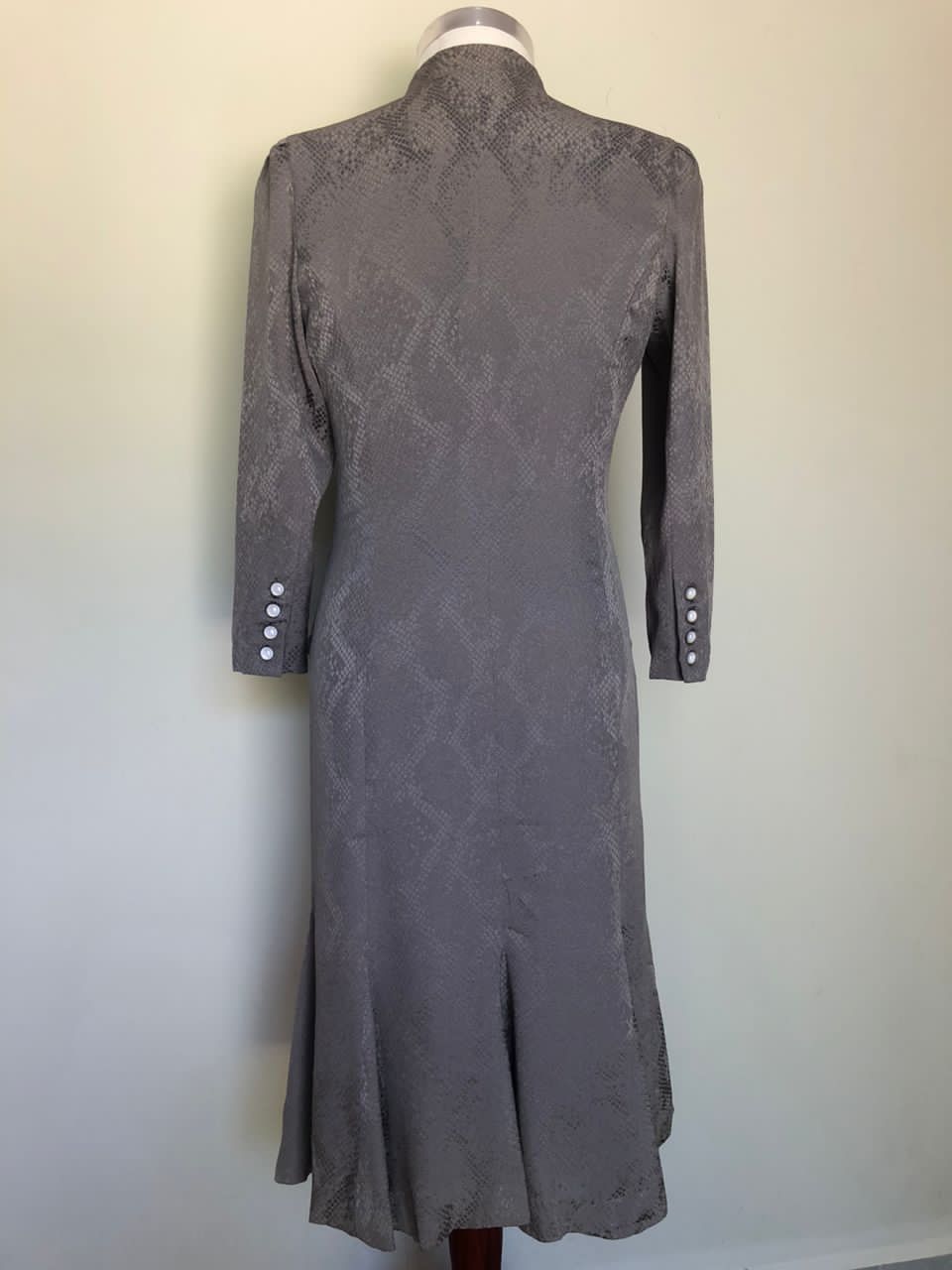 Other TRIACETATE CUPRA RAYON MAXI DRESS Size M / US 6-8 / IT 42-44 - 7 Thumbnail