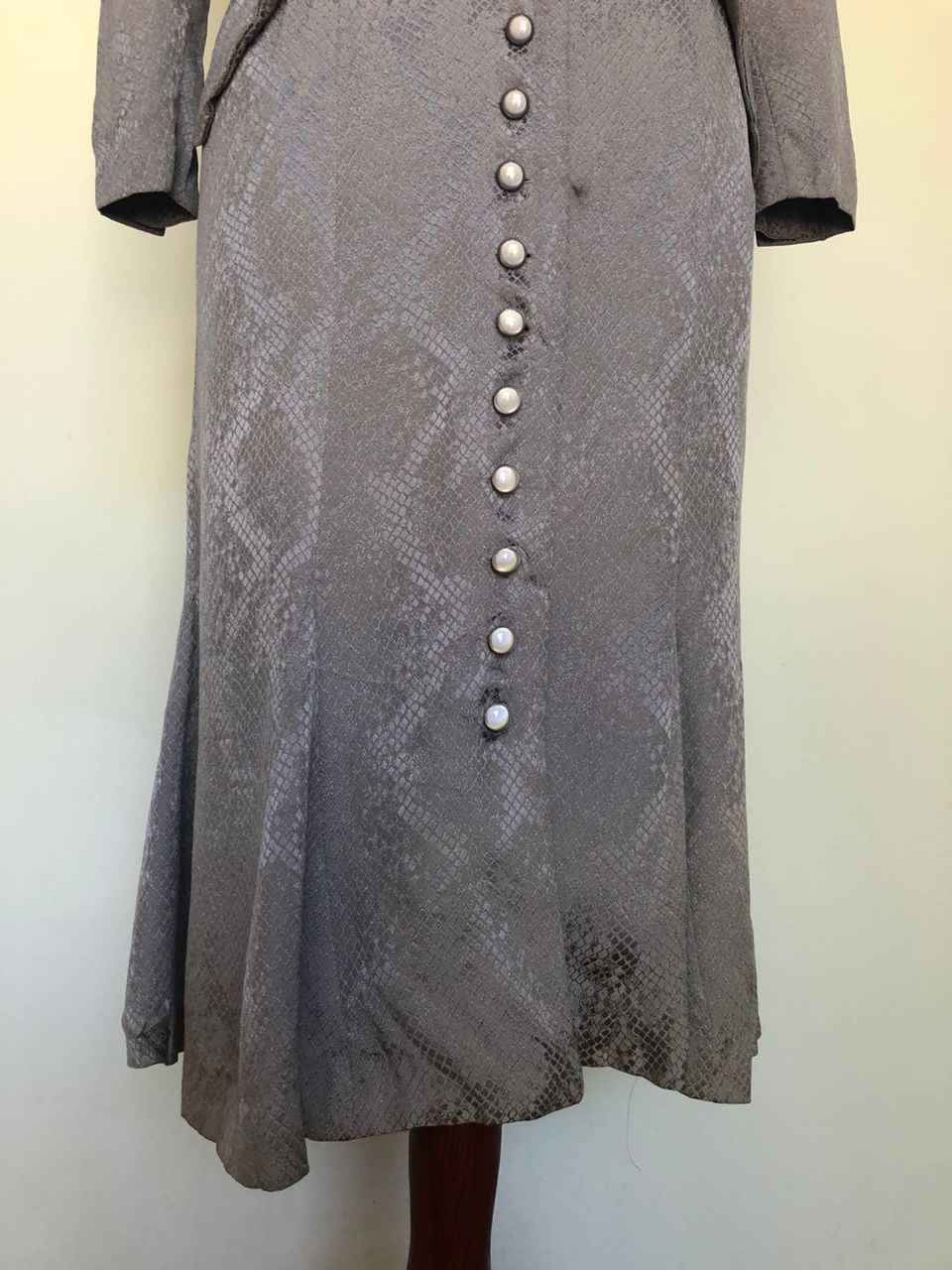 Other TRIACETATE CUPRA RAYON MAXI DRESS Size M / US 6-8 / IT 42-44 - 4 Thumbnail