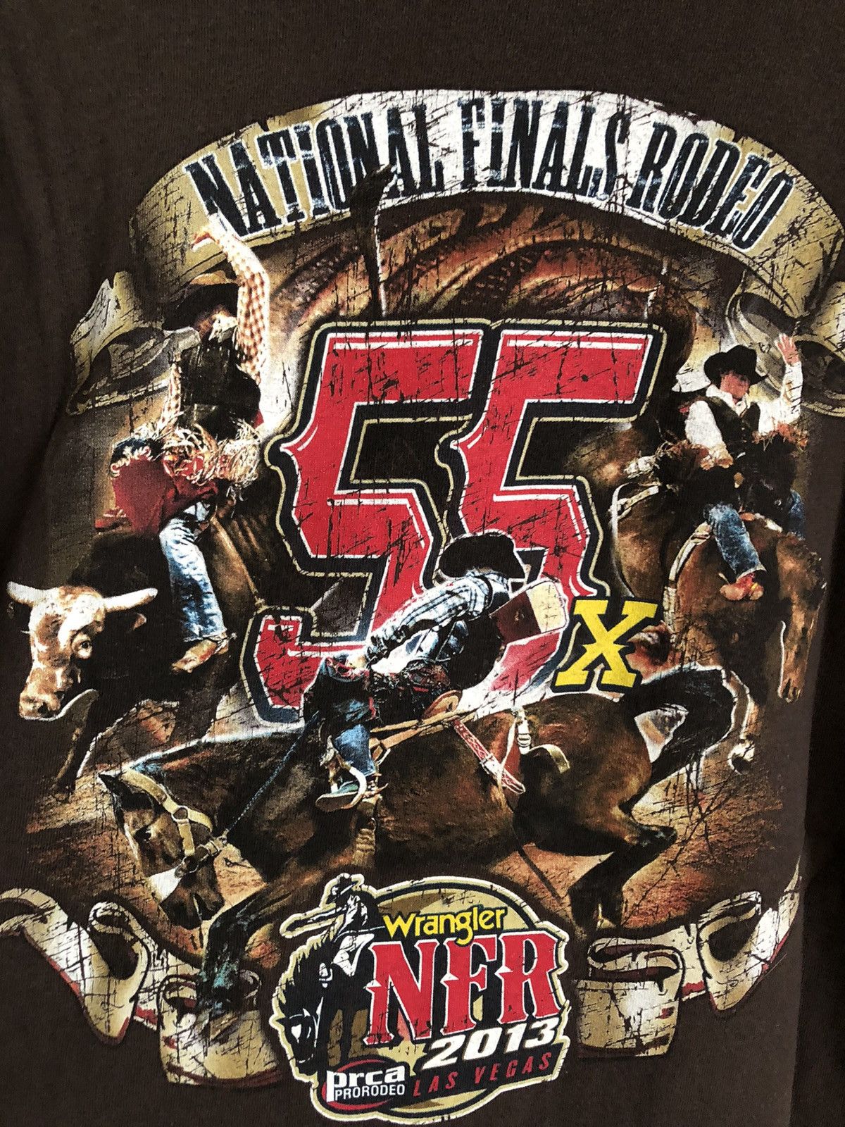 Wrangler Wrangler National Final Rodeo Las Vegas PRCA 2013 Cowboy Size US L / EU 52-54 / 3 - 4 Thumbnail