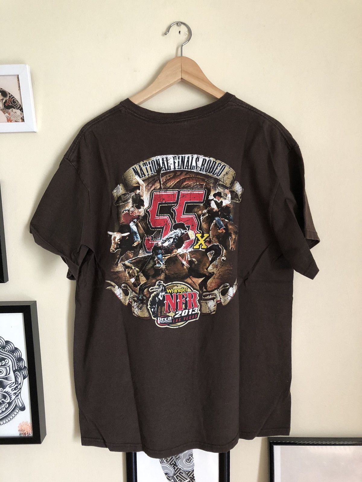 Wrangler Wrangler National Final Rodeo Las Vegas PRCA 2013 Cowboy Size US L / EU 52-54 / 3 - 1 Thumbnail
