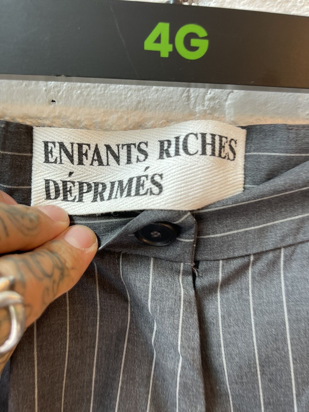 Enfants Riches Deprimes ERD 1/1 SAMPLE SHORTS PREPPY GRUNGE SZ XS Size US 28 / EU 44 - 4 Thumbnail