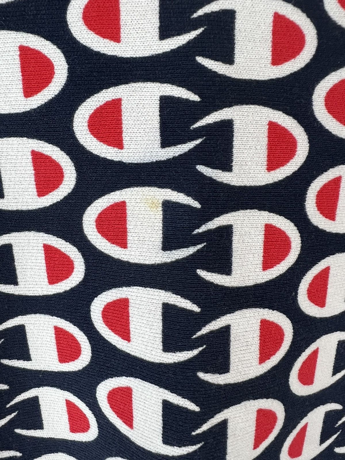 Champion Champion Reverse Weave All Over Print Logo Crewneck Size US L / EU 52-54 / 3 - 3 Thumbnail