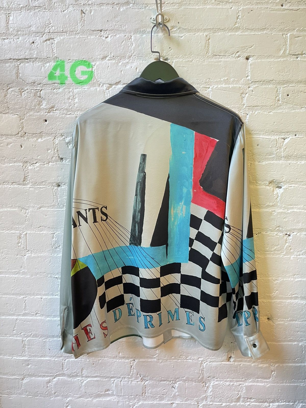 Enfants Riches Deprimes ERD SILK CHECKERED SHIRT 4Gseller Size US XL / EU 56 / 4 - 7 Thumbnail