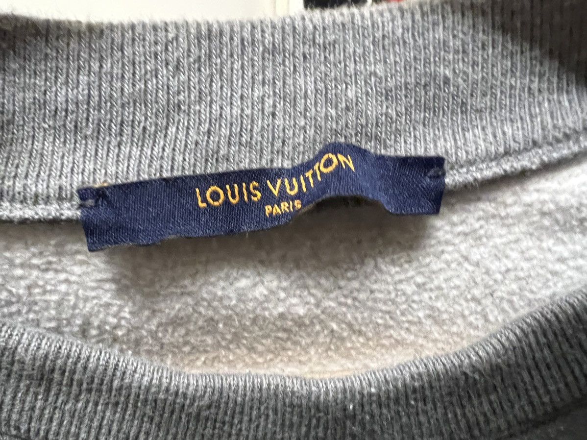 Louis Vuitton × Nigo Printed heart sweatshirt Size US XL / EU 56 / 4 - 4 Thumbnail