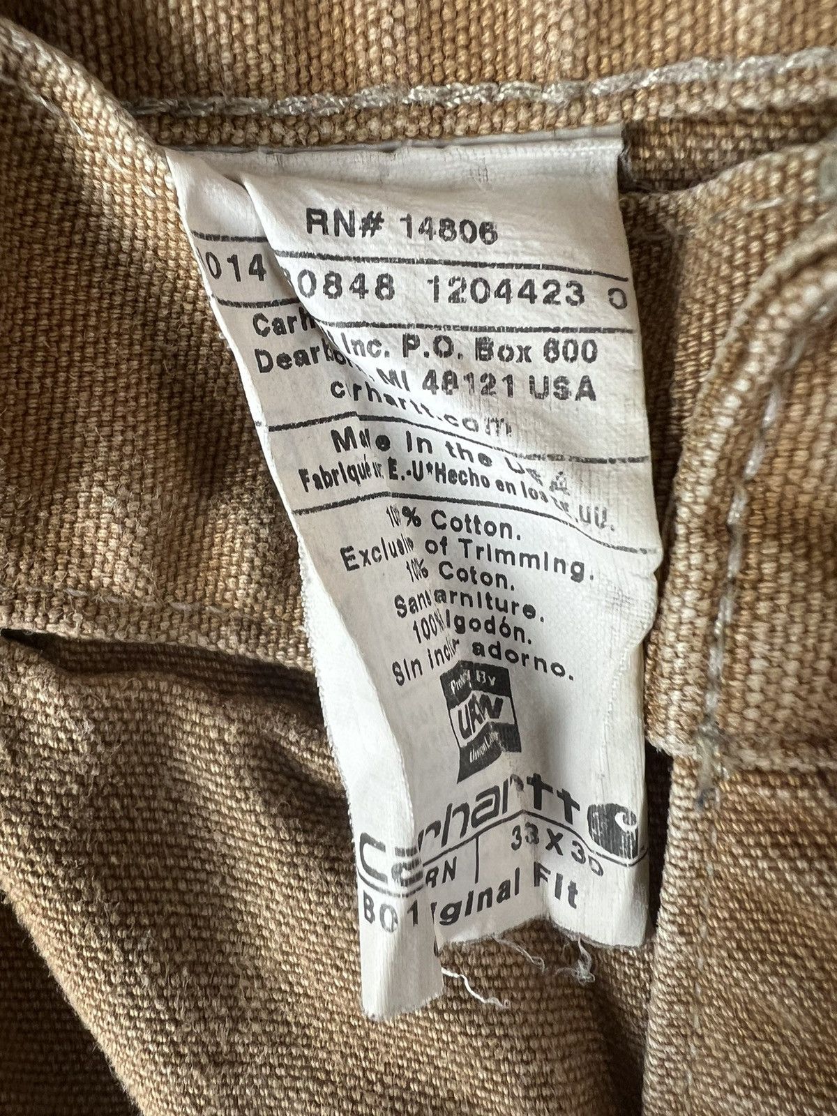 Carhartt Carhartt Doubleknee Dungaree Work Pants Size US 31 - 4 Thumbnail