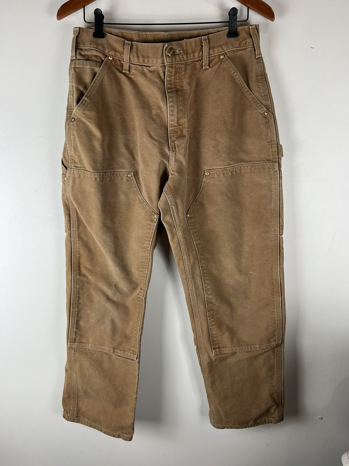 Carhartt Carhartt Doubleknee Dungaree Work Pants Size US 31 - 1 Thumbnail