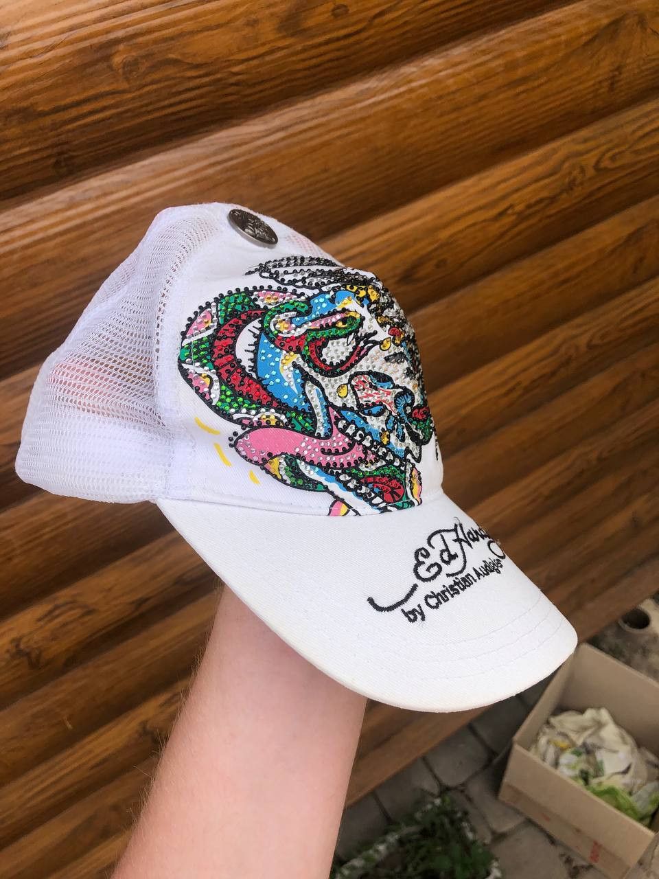 Christian Audigier Ed Hardy Hat cap Size ONE SIZE - 4 Thumbnail