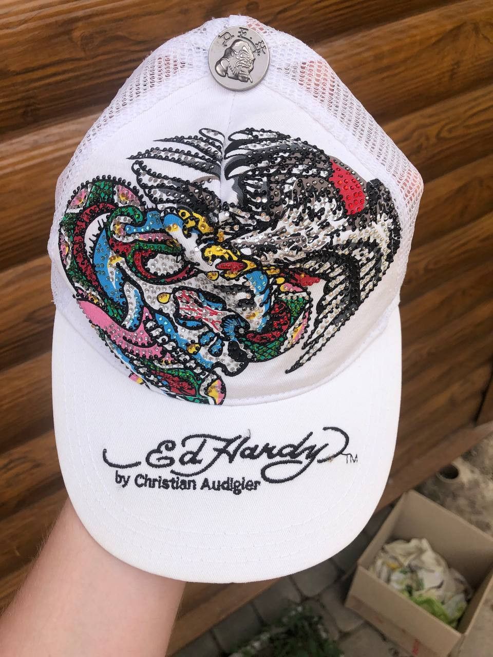 Christian Audigier Ed Hardy Hat cap Size ONE SIZE - 2 Thumbnail