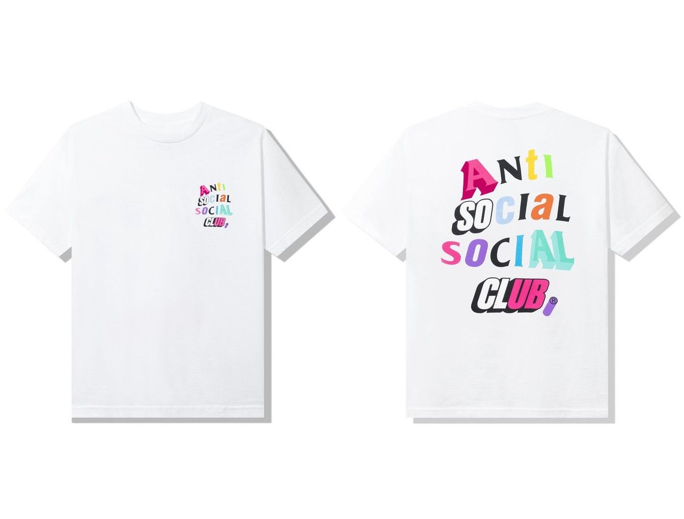 Anti Social Social Club DS ASSC The Real Me White Tee FTP OBEY BAPE KITH KAWS OOTD Size US XL / EU 56 / 4 - 1 Thumbnail
