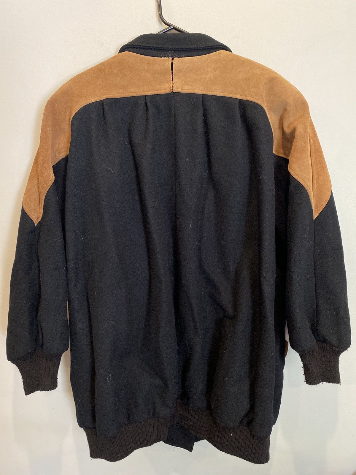 Genuine Leather × Vintage Vintage 80s Women’s Michellé Francois coat Size US L / EU 52-54 / 3 - 4 Thumbnail
