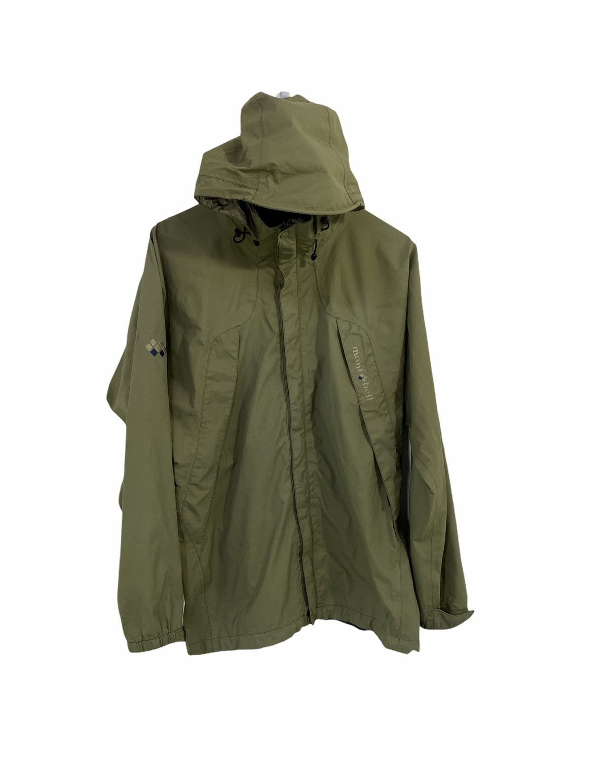 Goretex Montbell Goretex Windbreaker Jacket With Hoodies Size US M / EU 48-50 / 2 - 1 Thumbnail