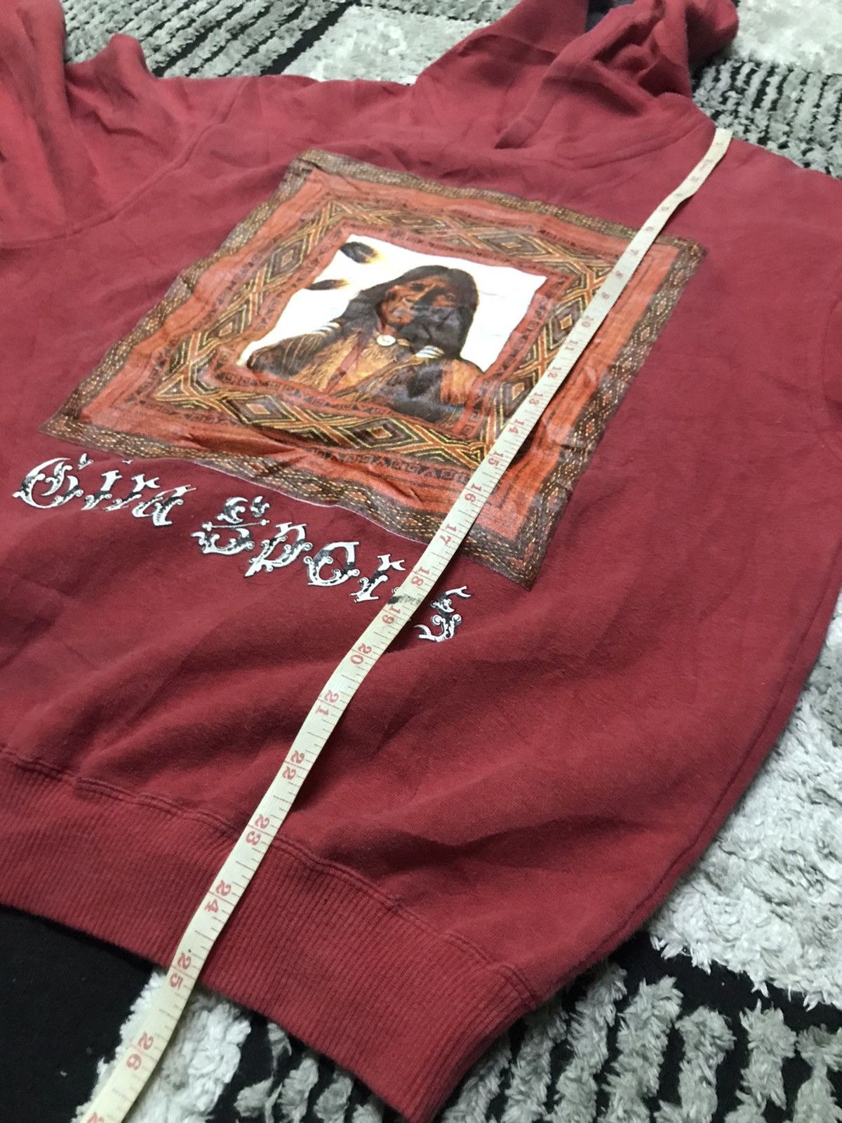 Vintage Apache Gira sport hoodie Size US M / EU 48-50 / 2 - 6 Thumbnail