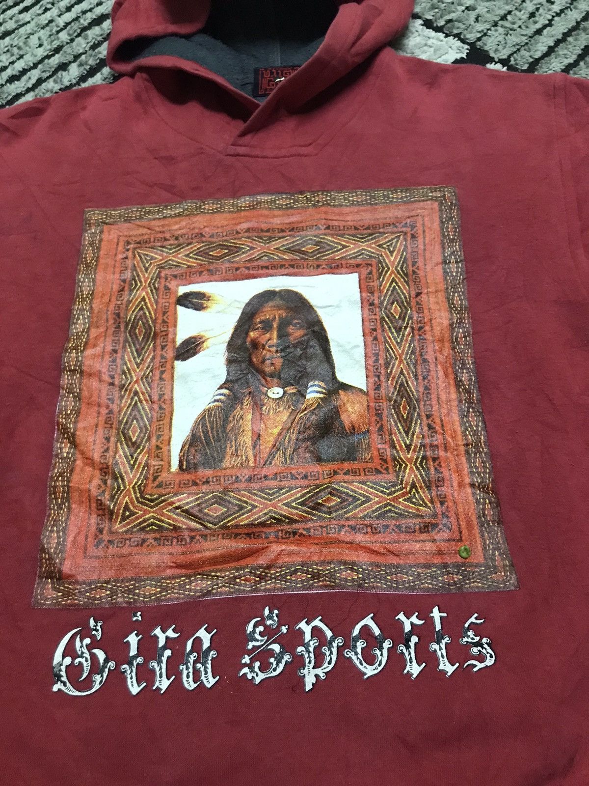 Vintage Apache Gira sport hoodie Size US M / EU 48-50 / 2 - 4 Thumbnail