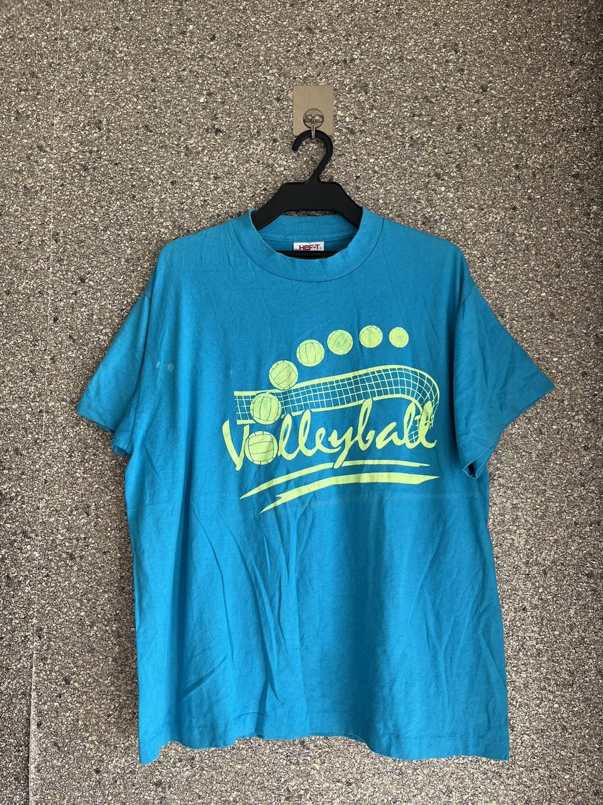 image of Made In USA x Vintage Volleyball Ft70 in Blue, Men's (Size Large)