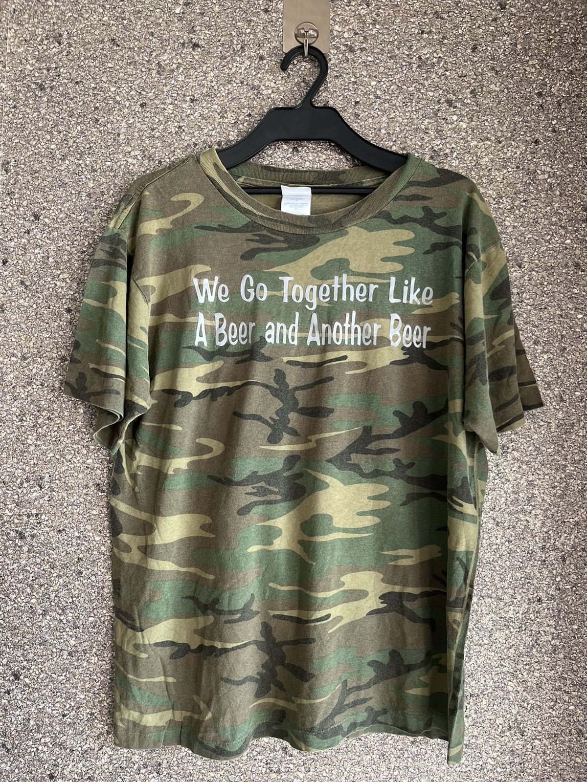 image of Made In USA x Vintage Tee Ft70 in Army, Men's (Size Medium)