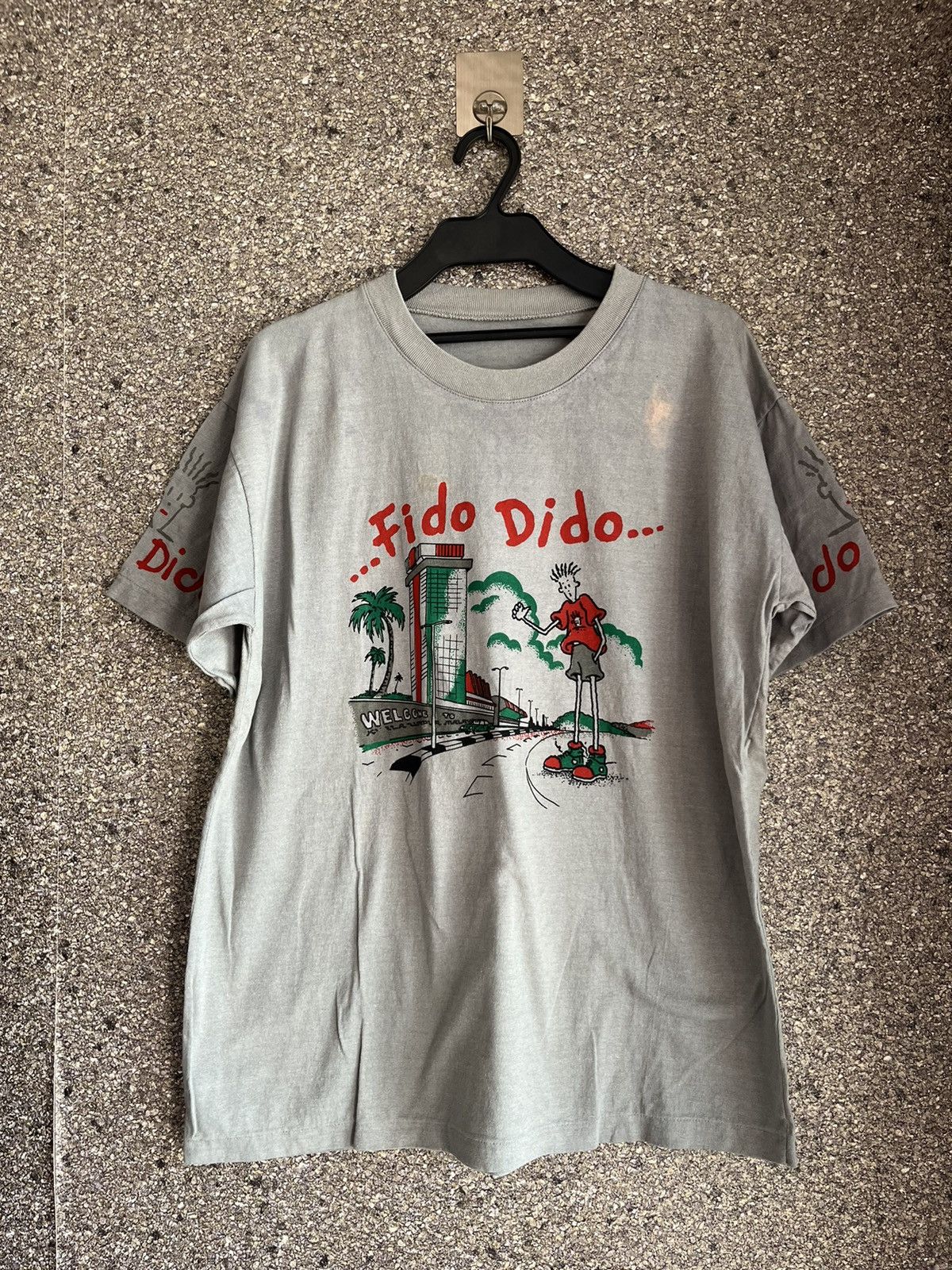 Vintage Fido dido ft68 Size US XL / EU 56 / 4 - 1 Thumbnail