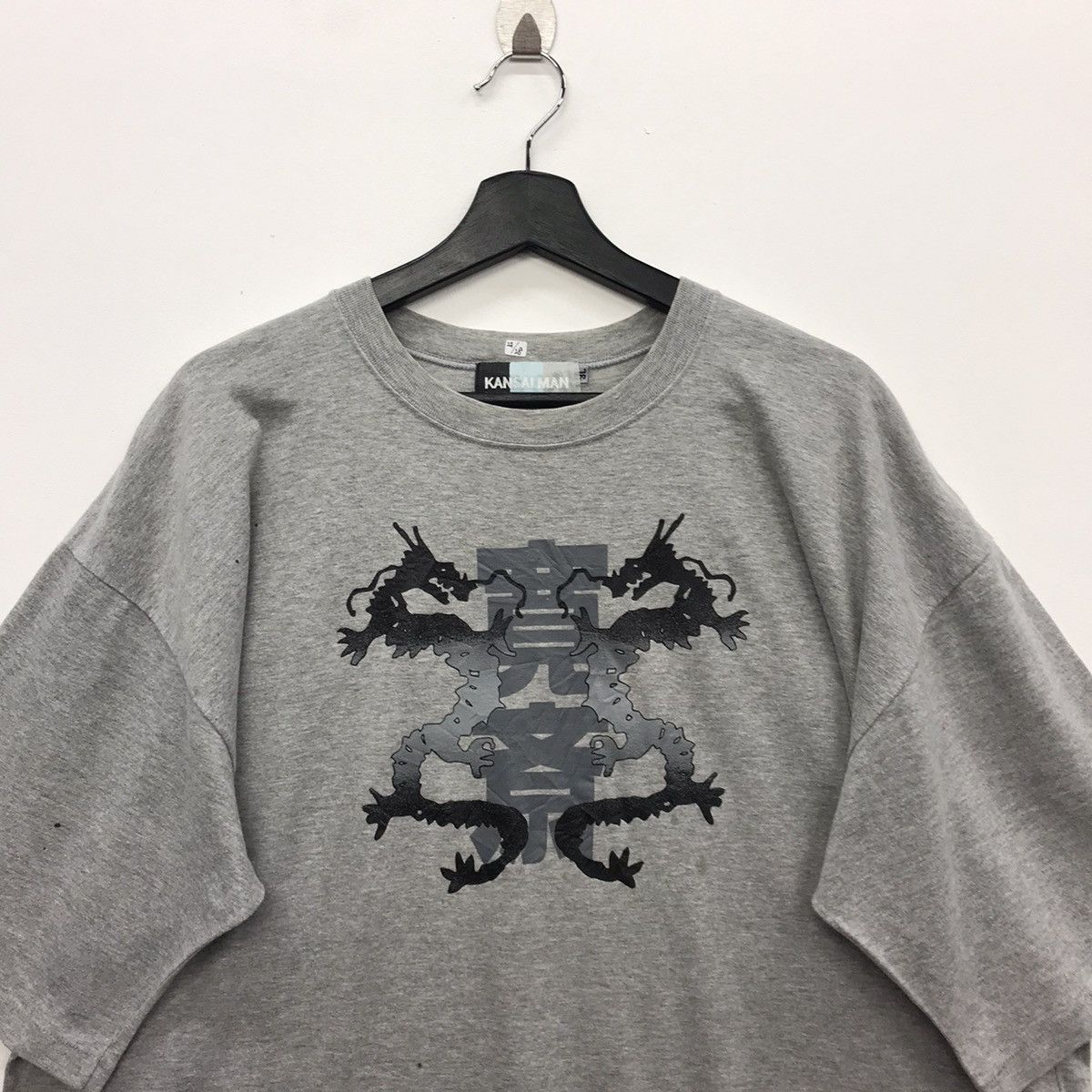 Japanese Brand × Kansai Yamamoto Rare!! Kansai Man/Kansai Yamamoto dragon printed tshirt Size US XXL / EU 58 / 5 - 2 Thumbnail