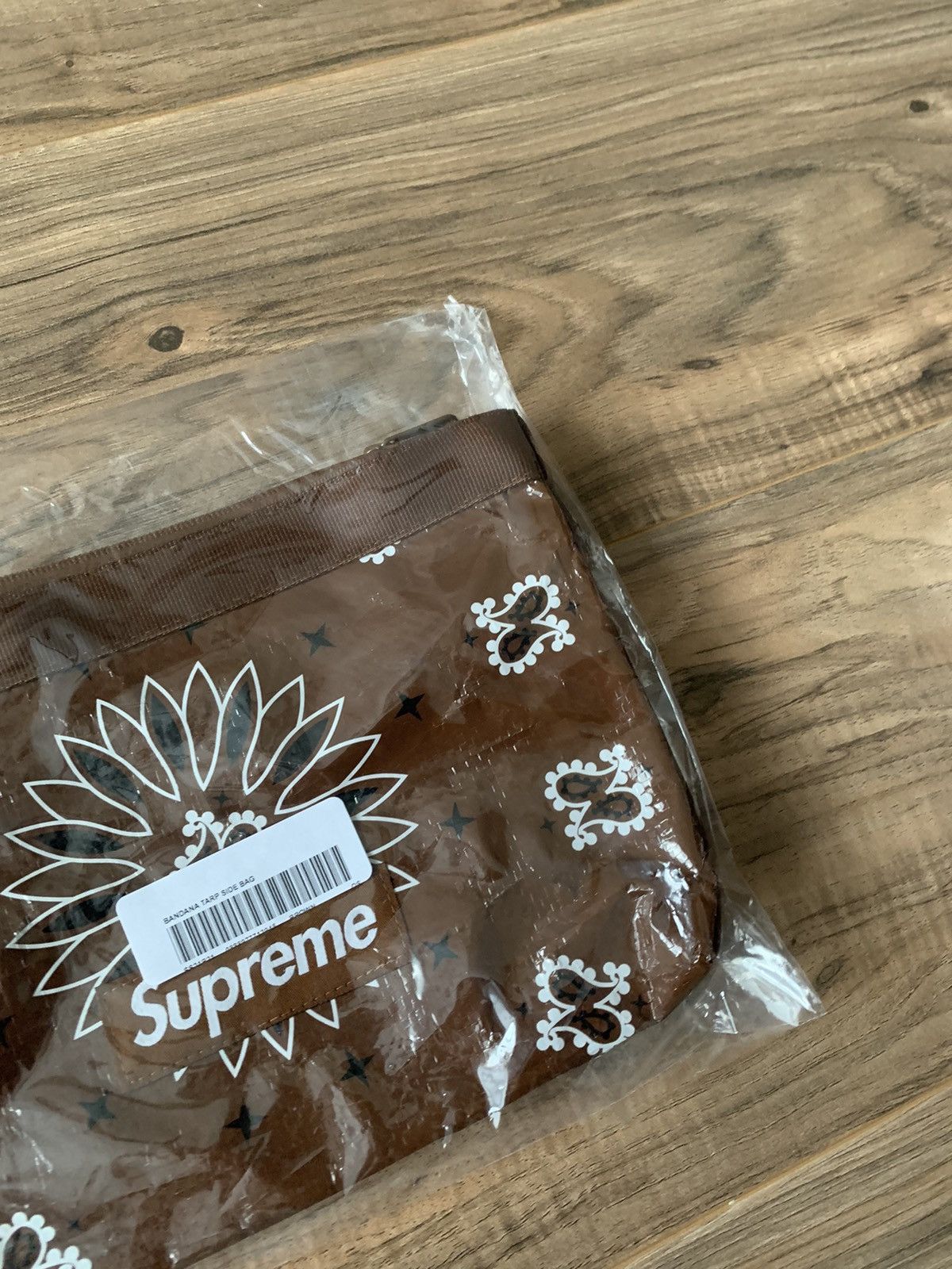 Supreme Supreme Bandana Tarp Side Bag Size ONE SIZE - 4 Thumbnail
