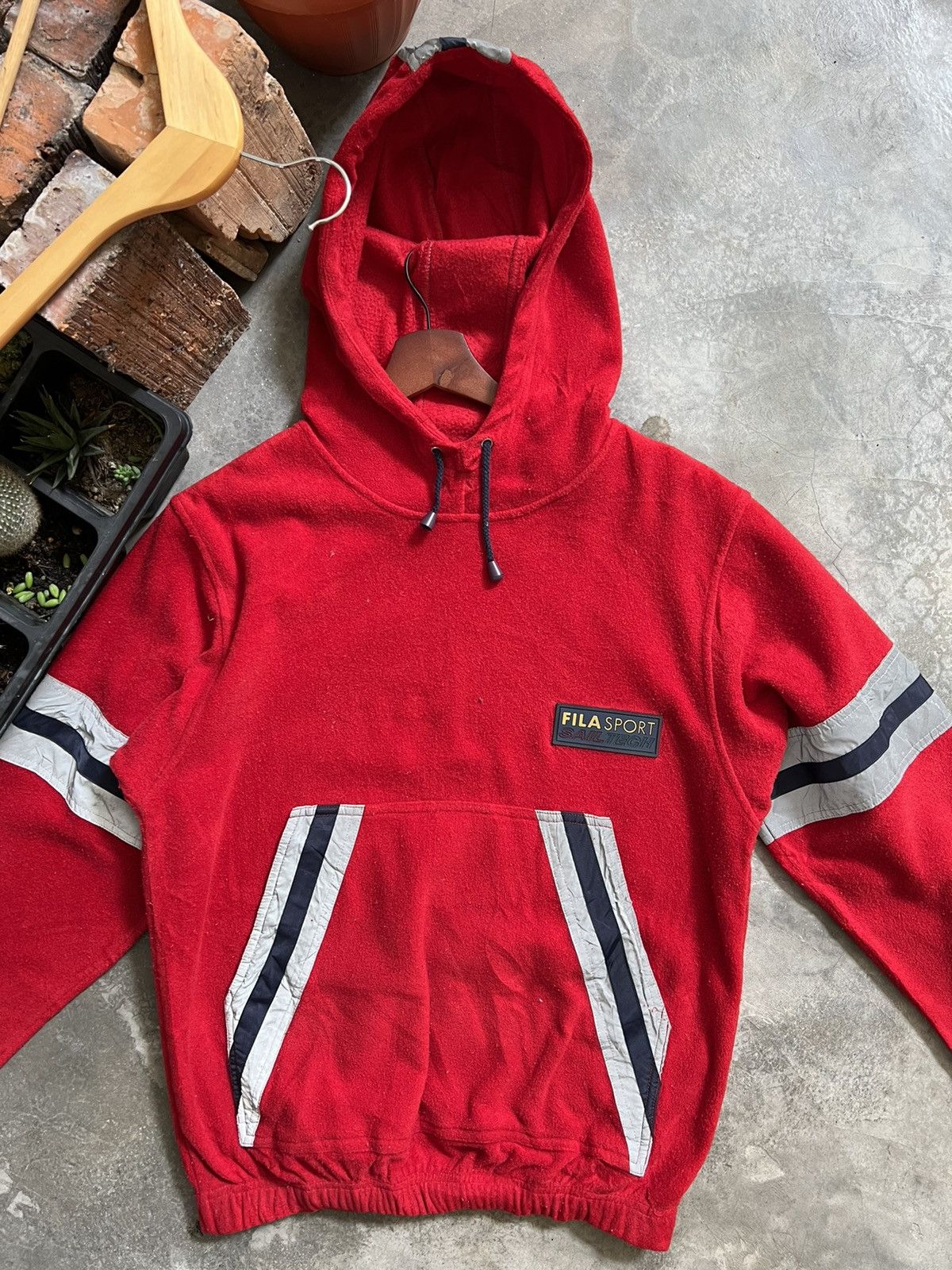 Fila × Vintage FILA ❤️‍🔥 Vintage Fila Ice Tech Fleece Hoddies Jacket Size US XS / EU 42 / 0 - 3 Thumbnail