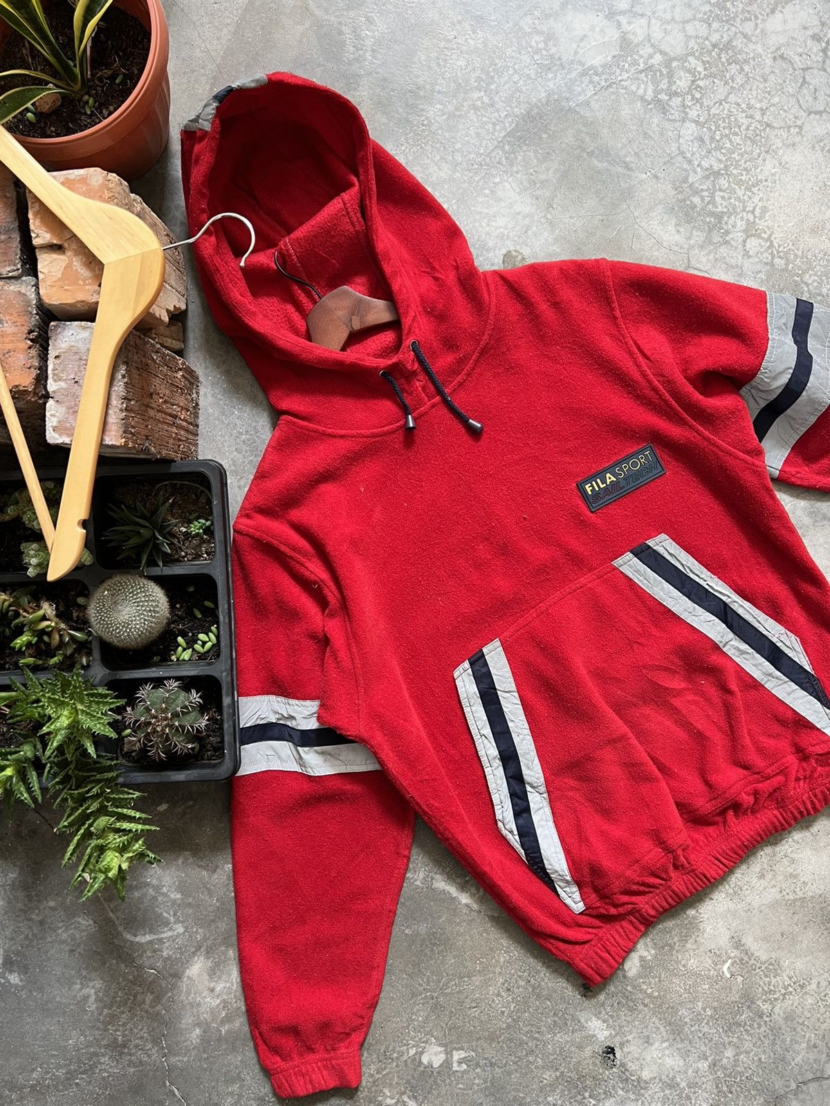 Fila × Vintage FILA ❤️‍🔥 Vintage Fila Ice Tech Fleece Hoddies Jacket Size US XS / EU 42 / 0 - 10 Thumbnail