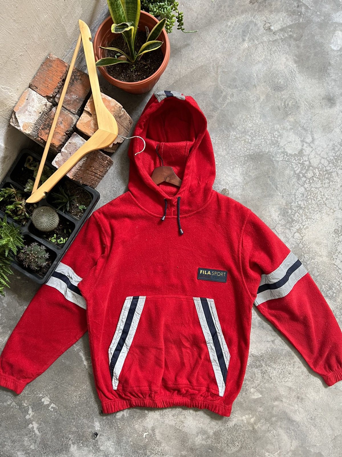 Fila × Vintage FILA ❤️‍🔥 Vintage Fila Ice Tech Fleece Hoddies Jacket Size US XS / EU 42 / 0 - 1 Thumbnail