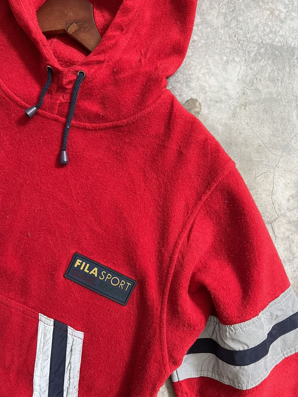 Fila × Vintage FILA ❤️‍🔥 Vintage Fila Ice Tech Fleece Hoddies Jacket Size US XS / EU 42 / 0 - 11 Thumbnail