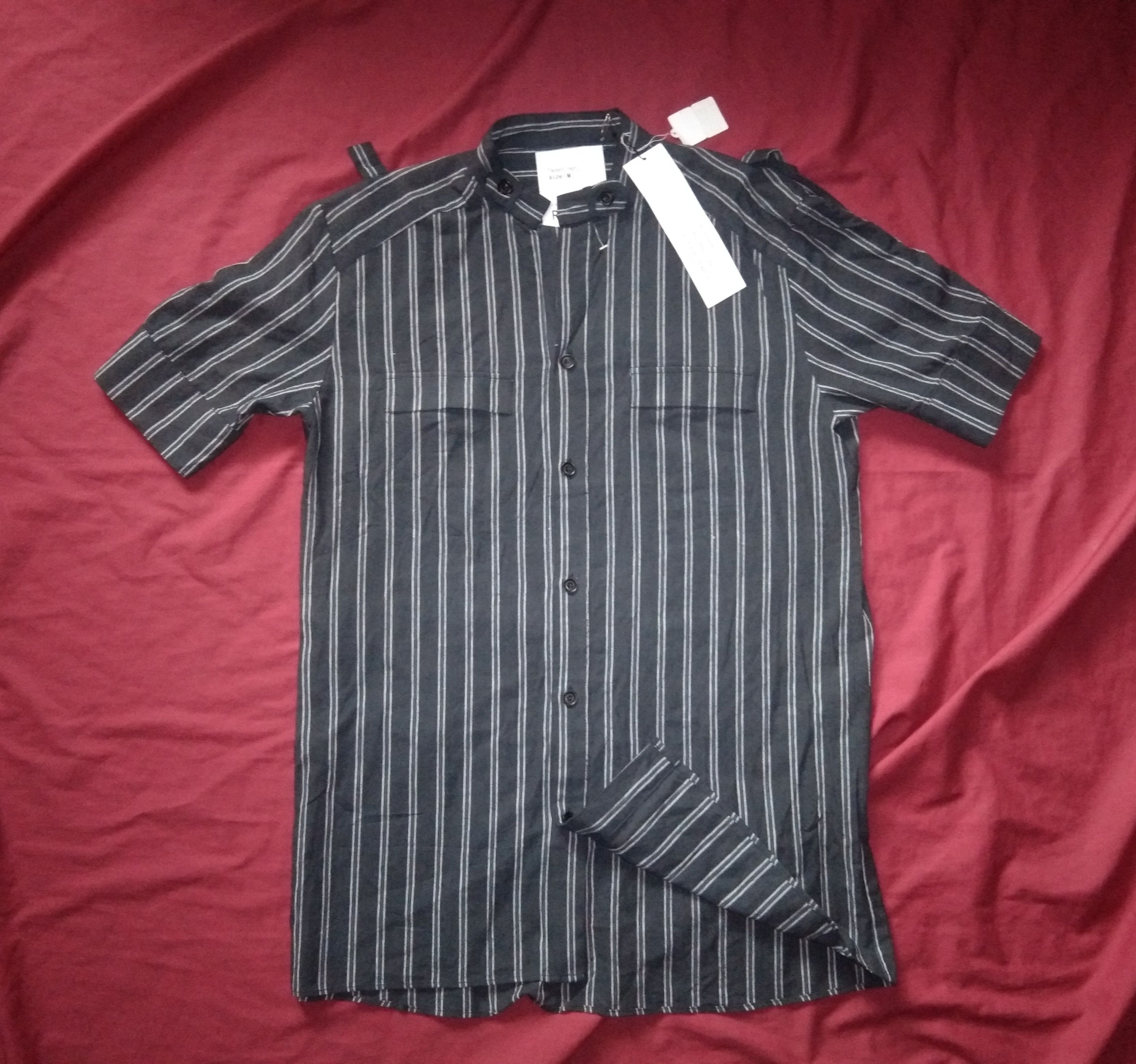Japanese Brand BNWT $130 Khaki Design Works shirt fashion designer Japan Size US M / EU 48-50 / 2 - 2 Thumbnail
