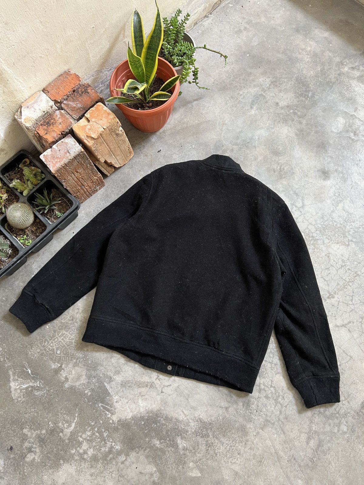 Uniqlo BEST OFFER 🔥 Uniqlo Wool Varsity Bomber Jacket Size US L / EU 52-54 / 3 - 5 Thumbnail