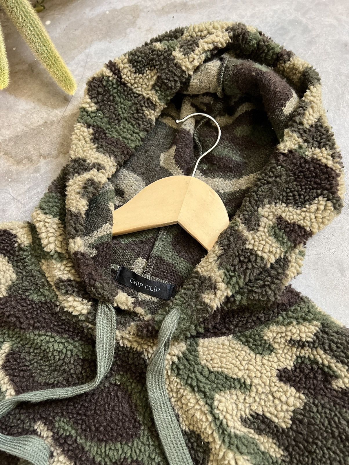 Japanese Brand 🔥 STEALS 🔥 Camouflage Deep Pile Sherpa Hoodie Size US L / EU 52-54 / 3 - 12 Thumbnail