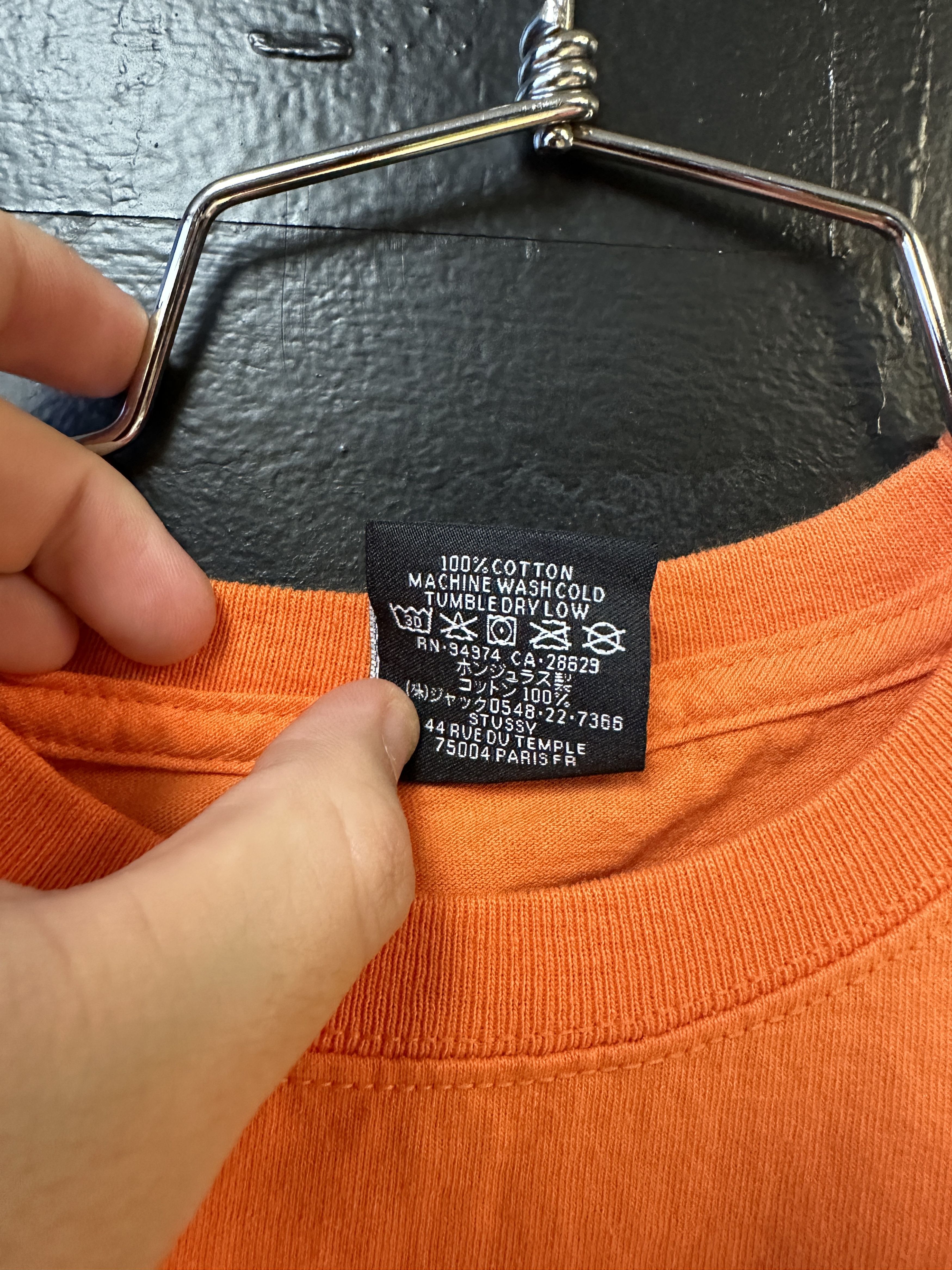 Stussy [LAST DROP] Stussy Honolulu Stock Logo T-Shirt Size