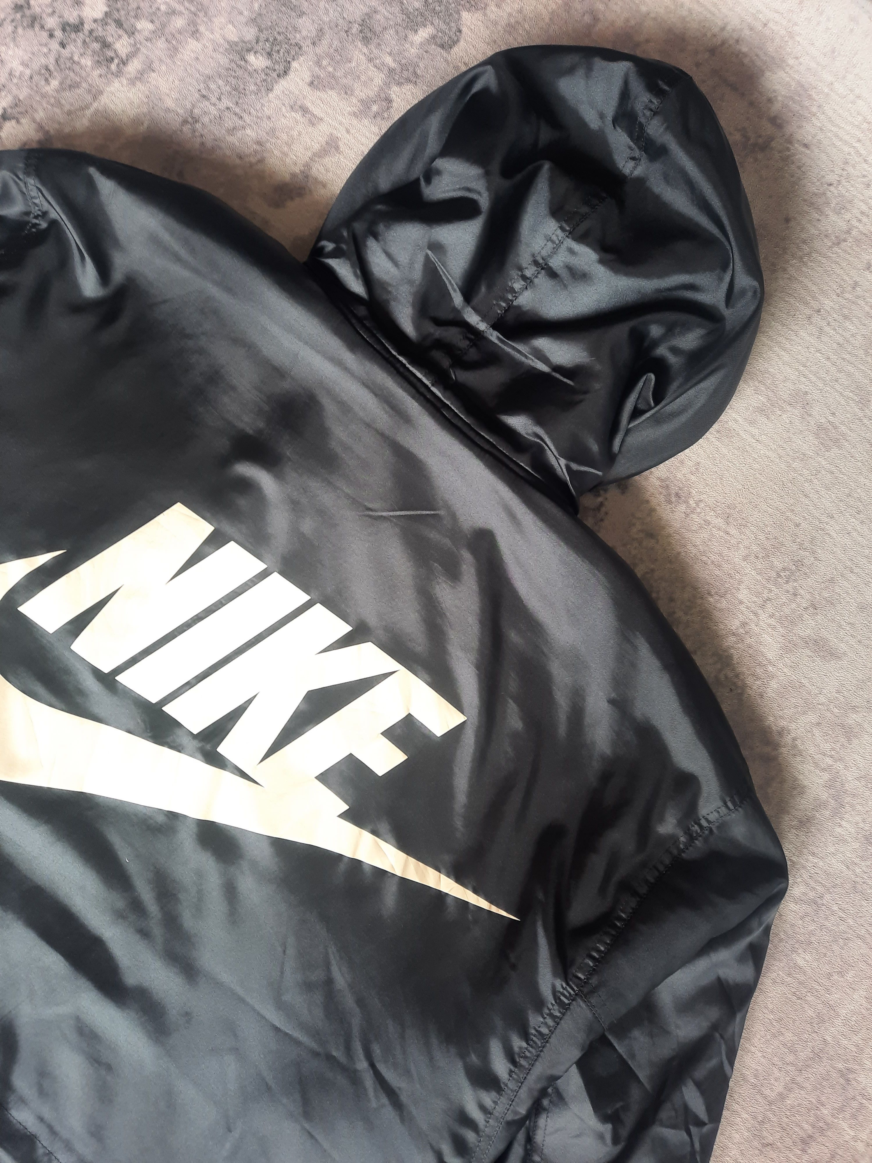 Nike 🔥Vintage nike hoodie big logo parka jacket Size US L / EU 52-54 / 3 - 4 Thumbnail
