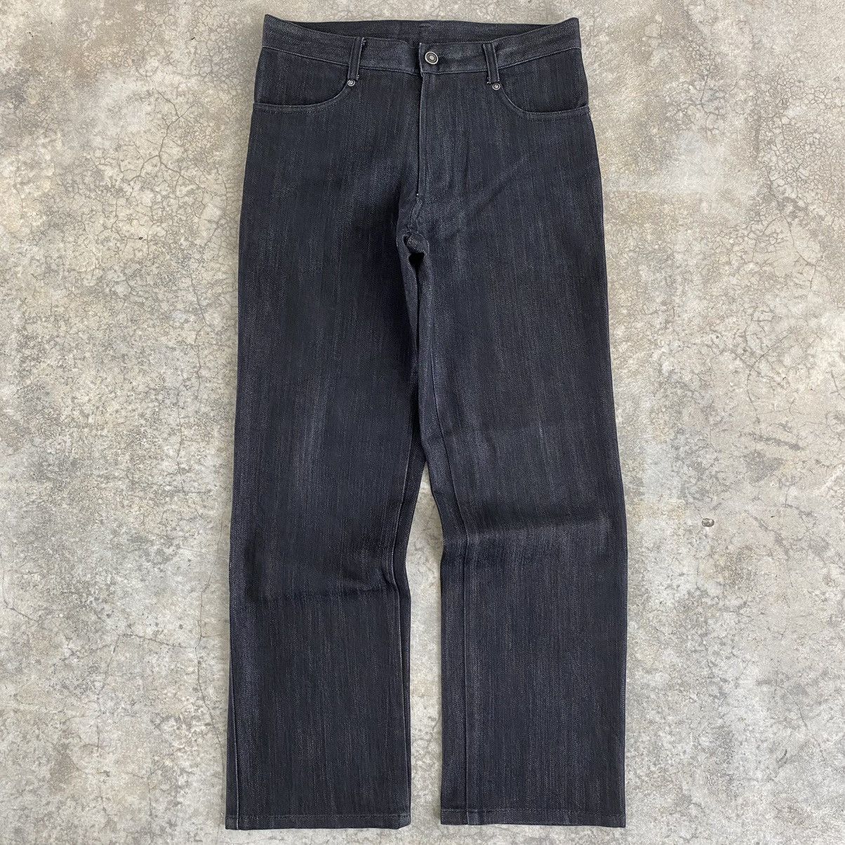 Jean Paul Gaultier Homme Objet Black Denim