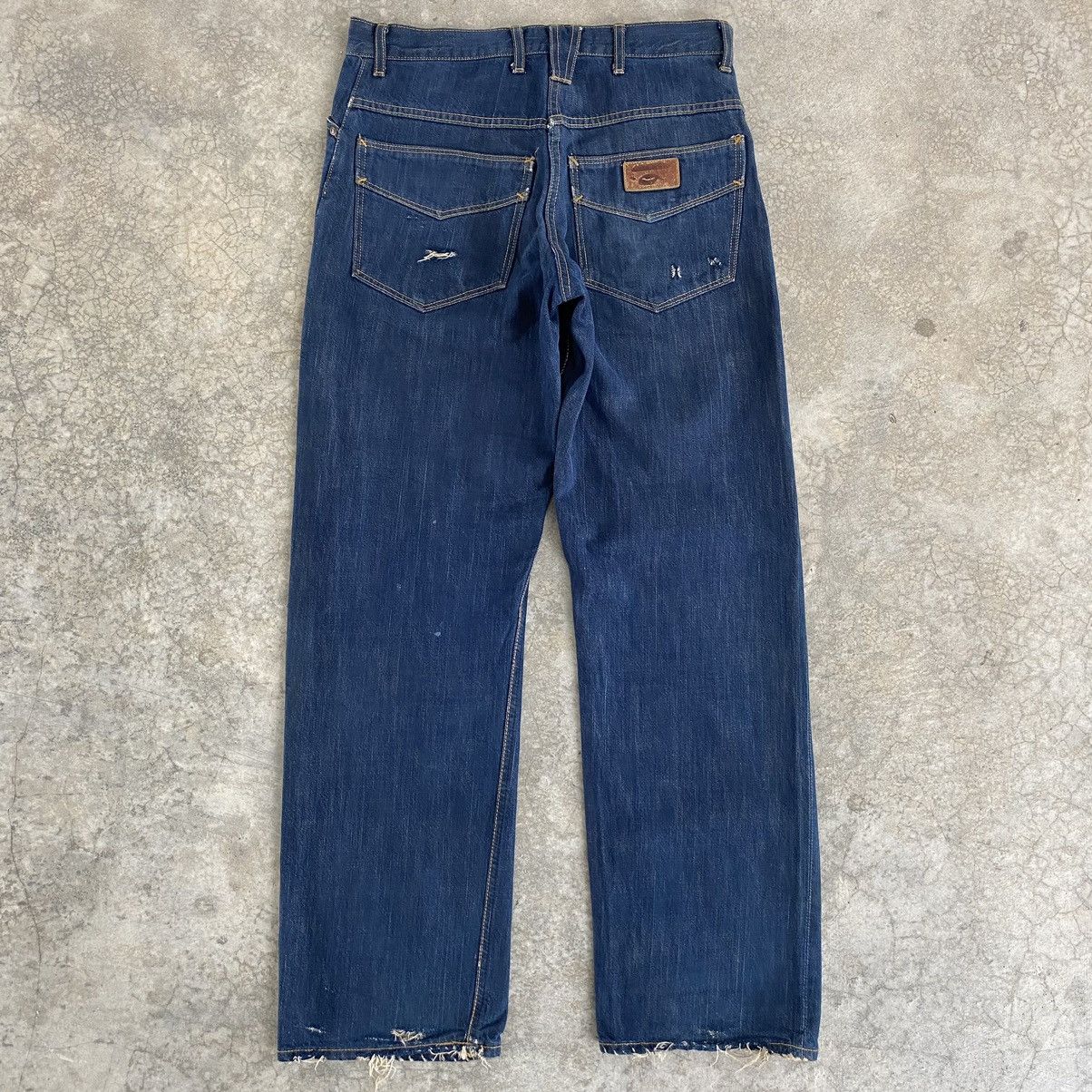 Bape 50’s Inspired Nigo Era Bape Busy Works Selvedge Jeans Size US 31 - 4 Thumbnail