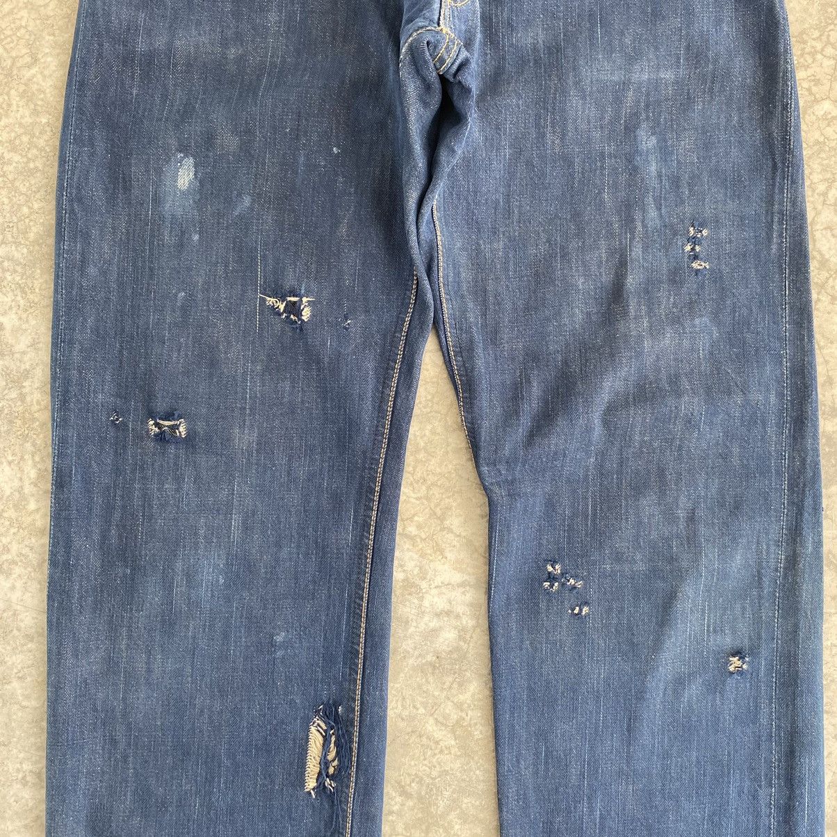 Bape 50’s Inspired Nigo Era Bape Busy Works Selvedge Jeans Size US 31 - 9 Thumbnail