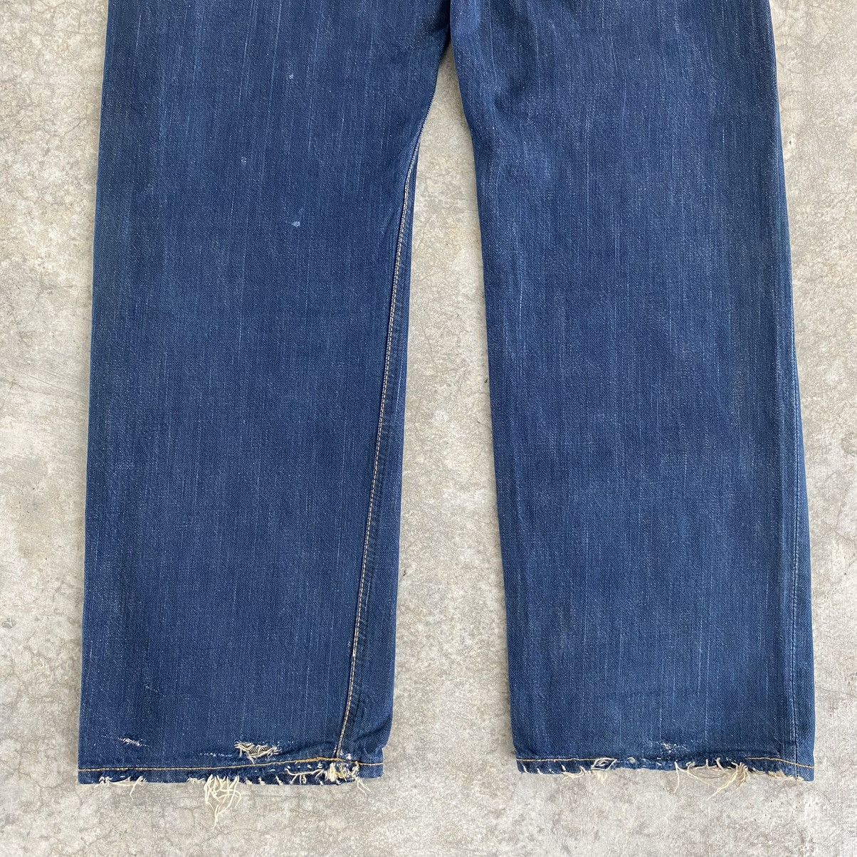 Bape 50’s Inspired Nigo Era Bape Busy Works Selvedge Jeans Size US 31 - 17 Thumbnail