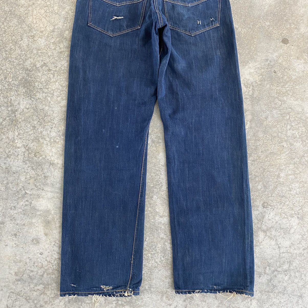 Bape 50’s Inspired Nigo Era Bape Busy Works Selvedge Jeans Size US 31 - 15 Thumbnail