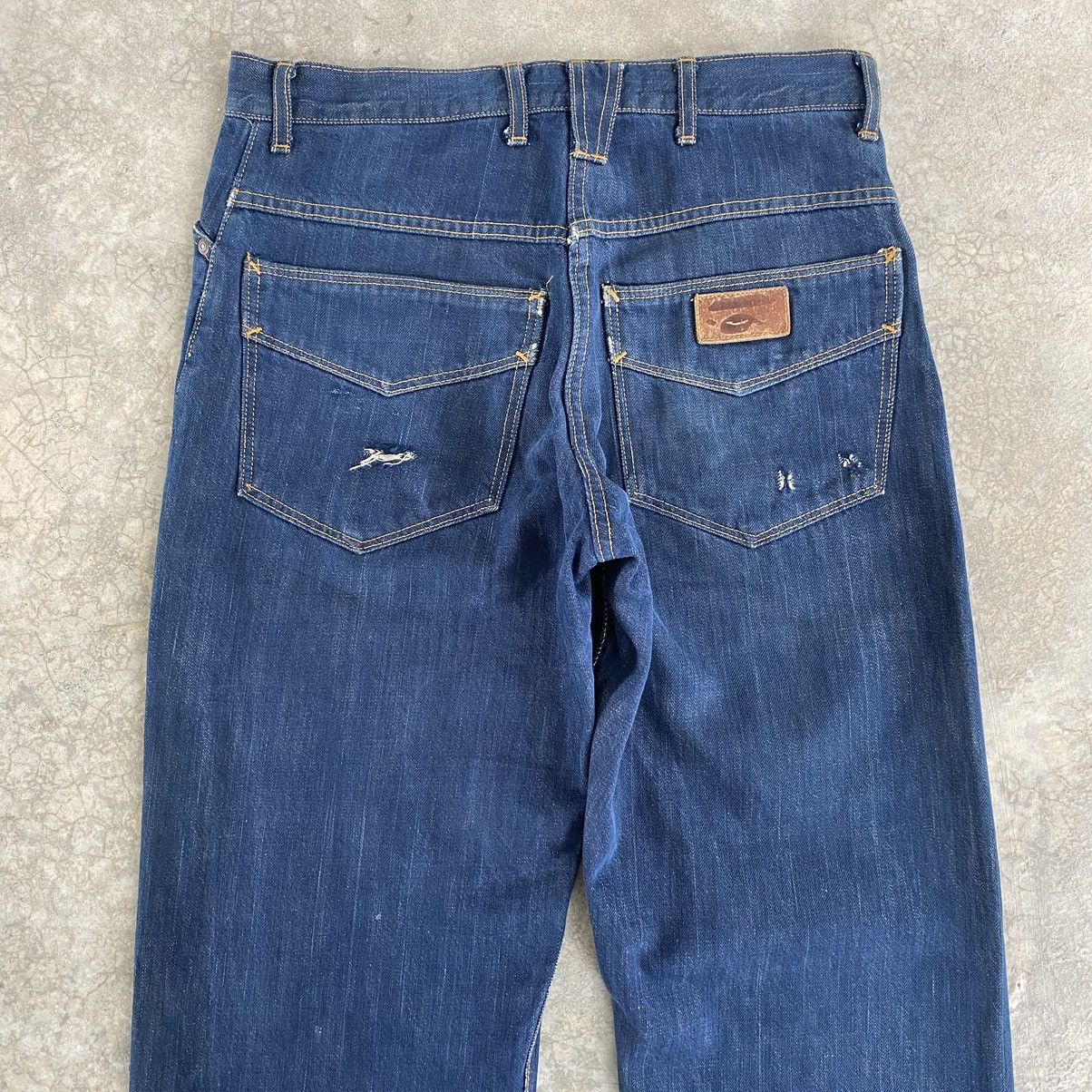 Bape 50’s Inspired Nigo Era Bape Busy Works Selvedge Jeans Size US 31 - 3 Thumbnail