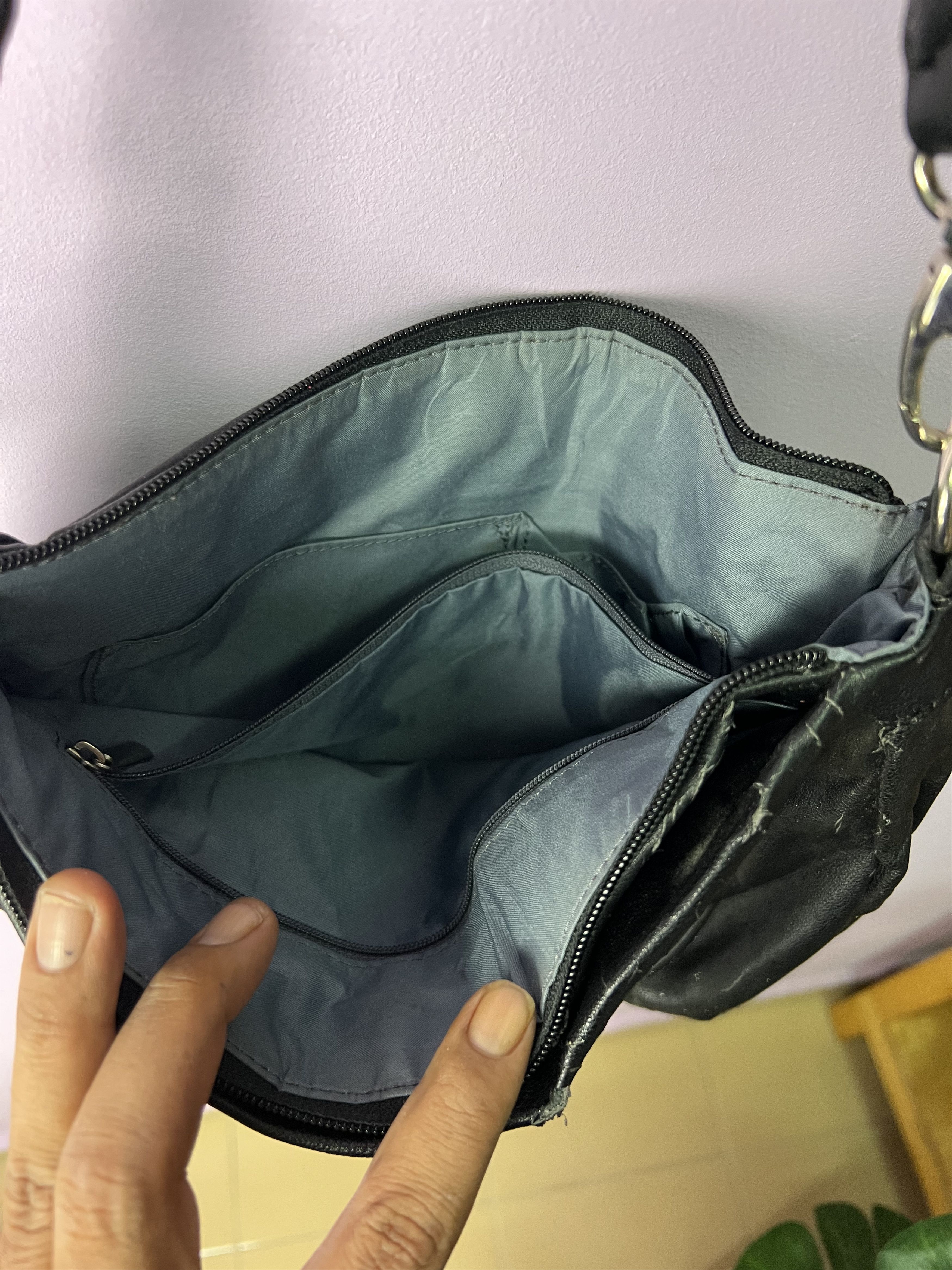 Michel Klein 🔥Distressed Michel Klein Sling Bag Size ONE SIZE - 10 Thumbnail