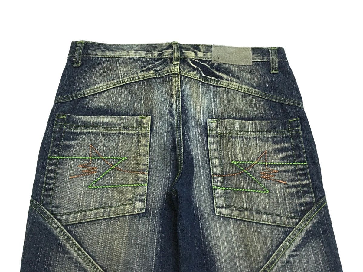 If Six Was Nine × Japanese Brand × Le Grande Bleu (L.G.B.) Rare Design Vintage Japanese Brand Distressed Jeans 1990s Size US 32 / EU 48 - 4 Thumbnail