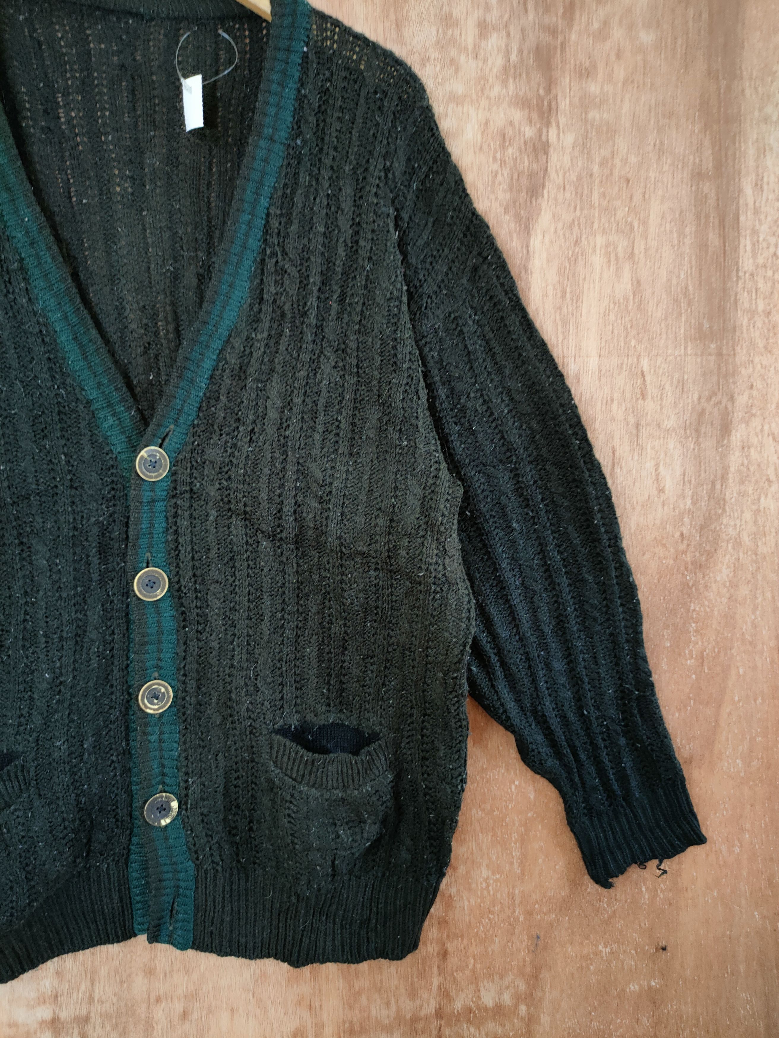 Homespun Knitwear Vintage cardigan japan knitwear like kurt cobain#46-585 Size US XL / EU 56 / 4 - 3 Thumbnail