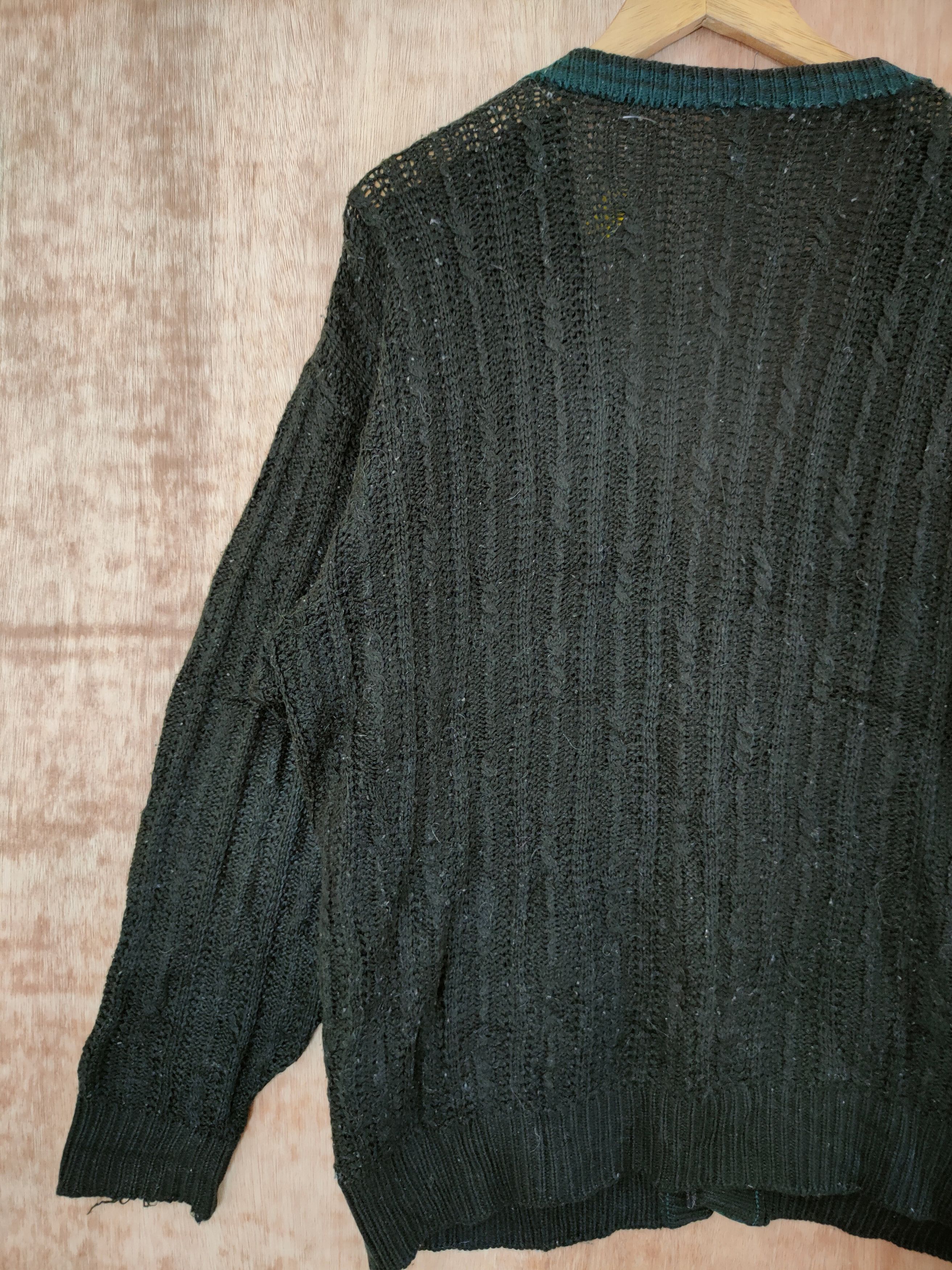 Homespun Knitwear Vintage cardigan japan knitwear like kurt cobain#46-585 Size US XL / EU 56 / 4 - 8 Thumbnail