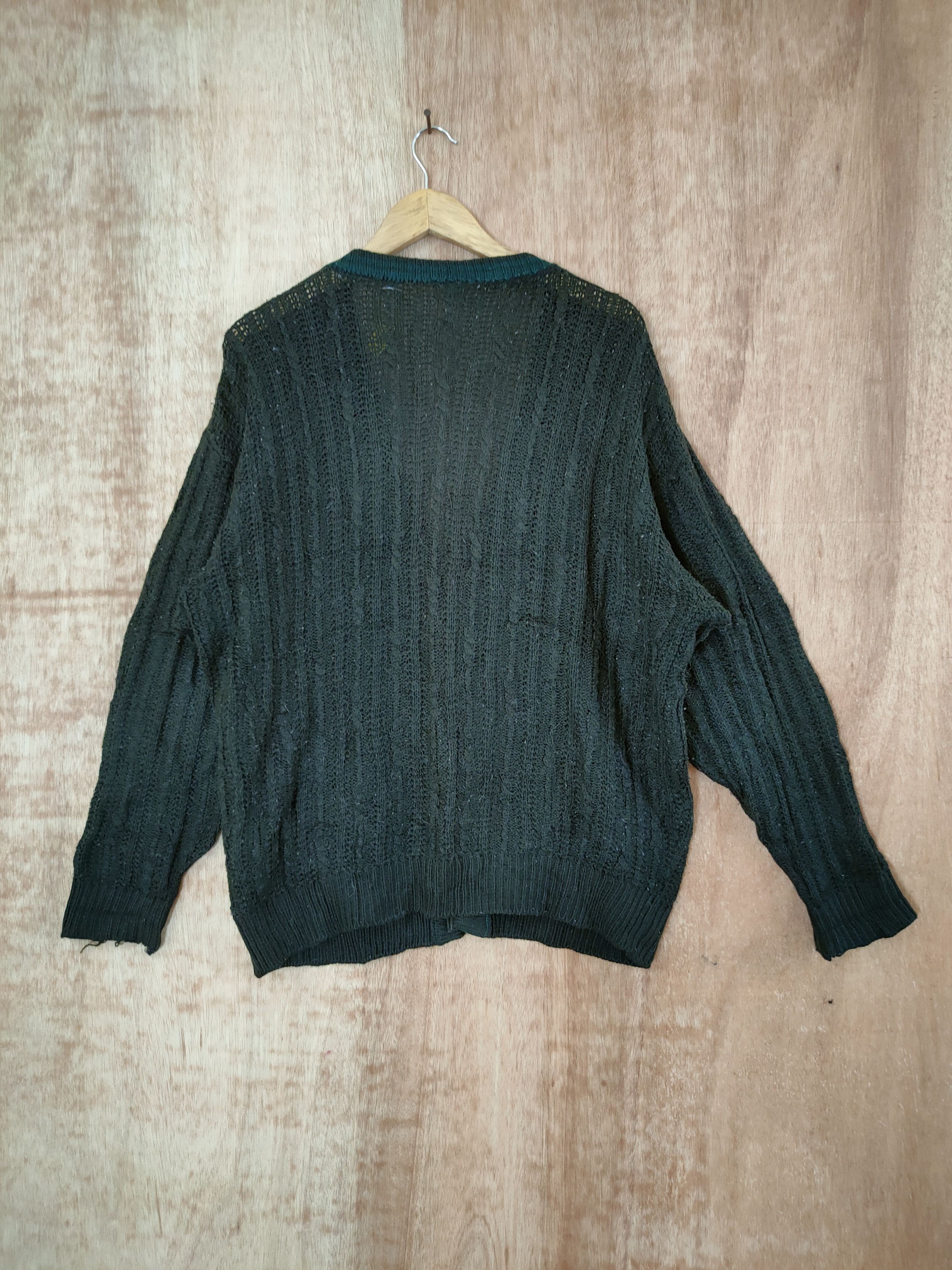 Homespun Knitwear Vintage cardigan japan knitwear like kurt cobain#46-585 Size US XL / EU 56 / 4 - 7 Thumbnail
