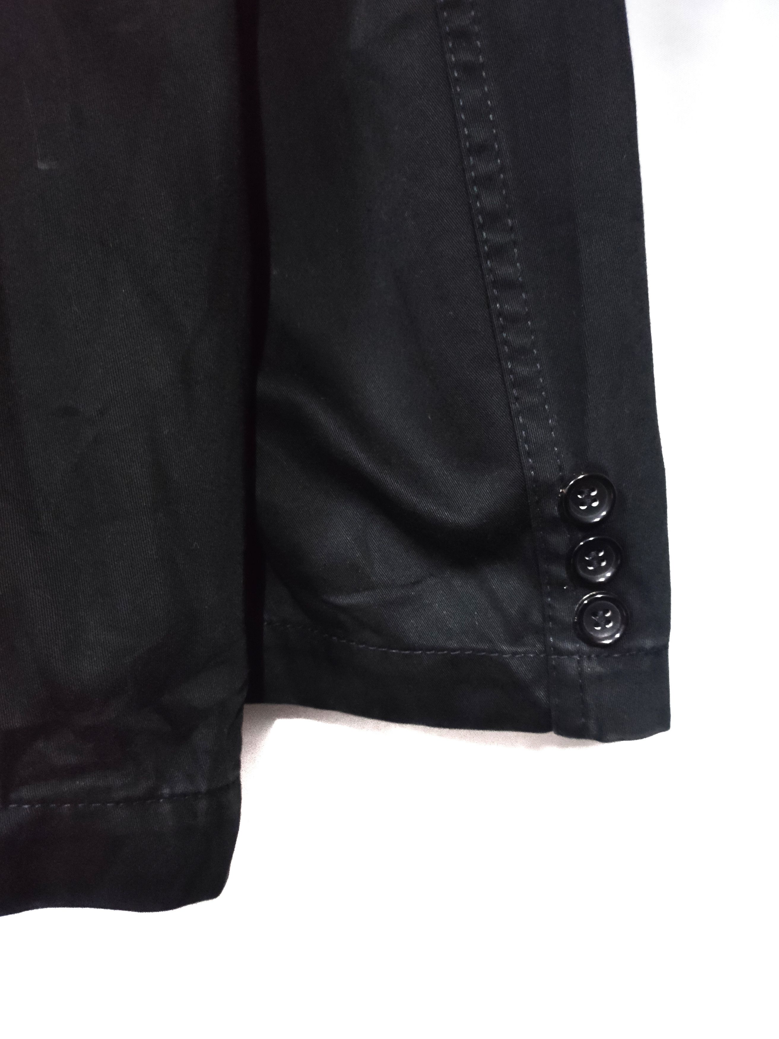 Comme des Garcons Homme CDG Homme Black Button Jacket Size US S / EU 44-46 / 1 - 8 Thumbnail